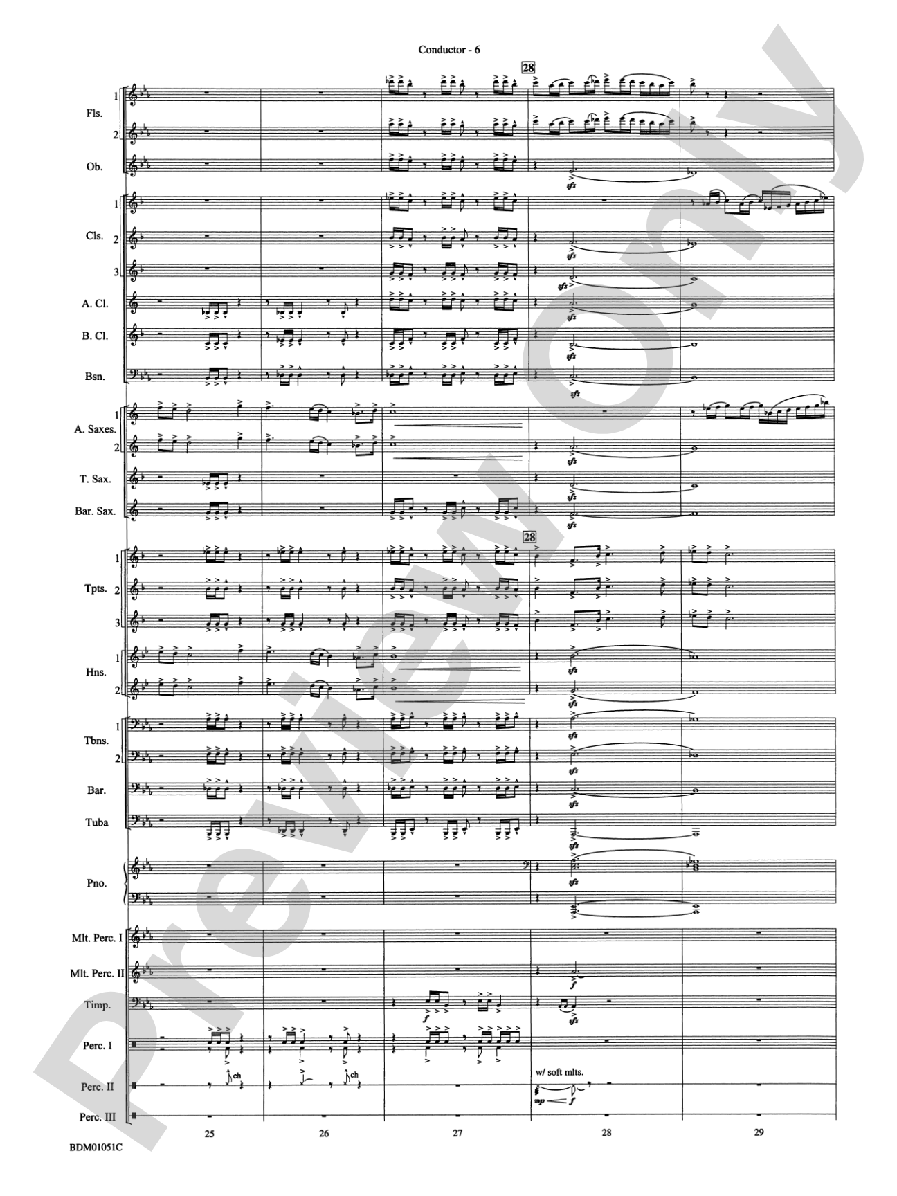 Royal Canadian Sketches: Concert Band Conductor Score & Parts