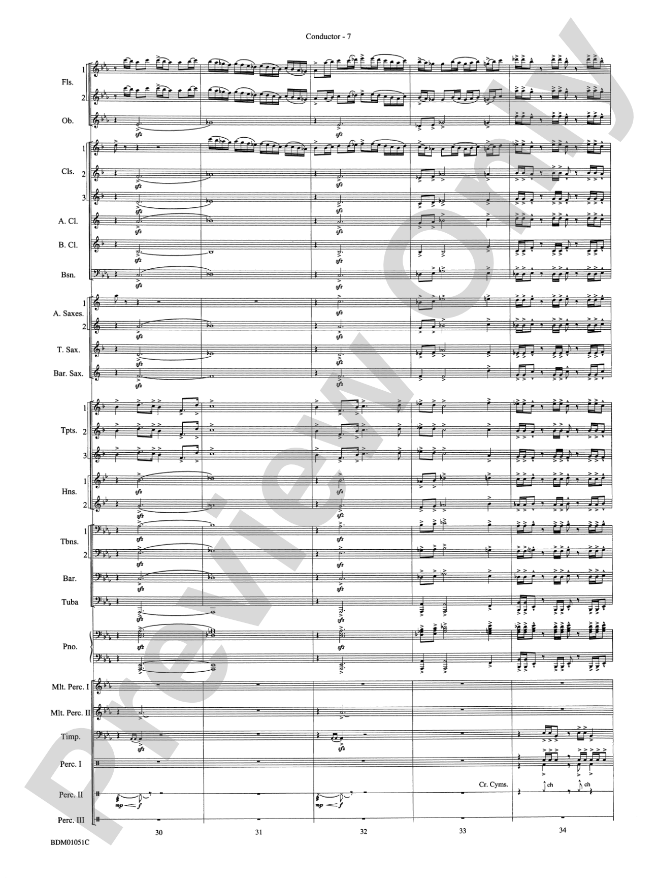 Royal Canadian Sketches: Concert Band Conductor Score & Parts