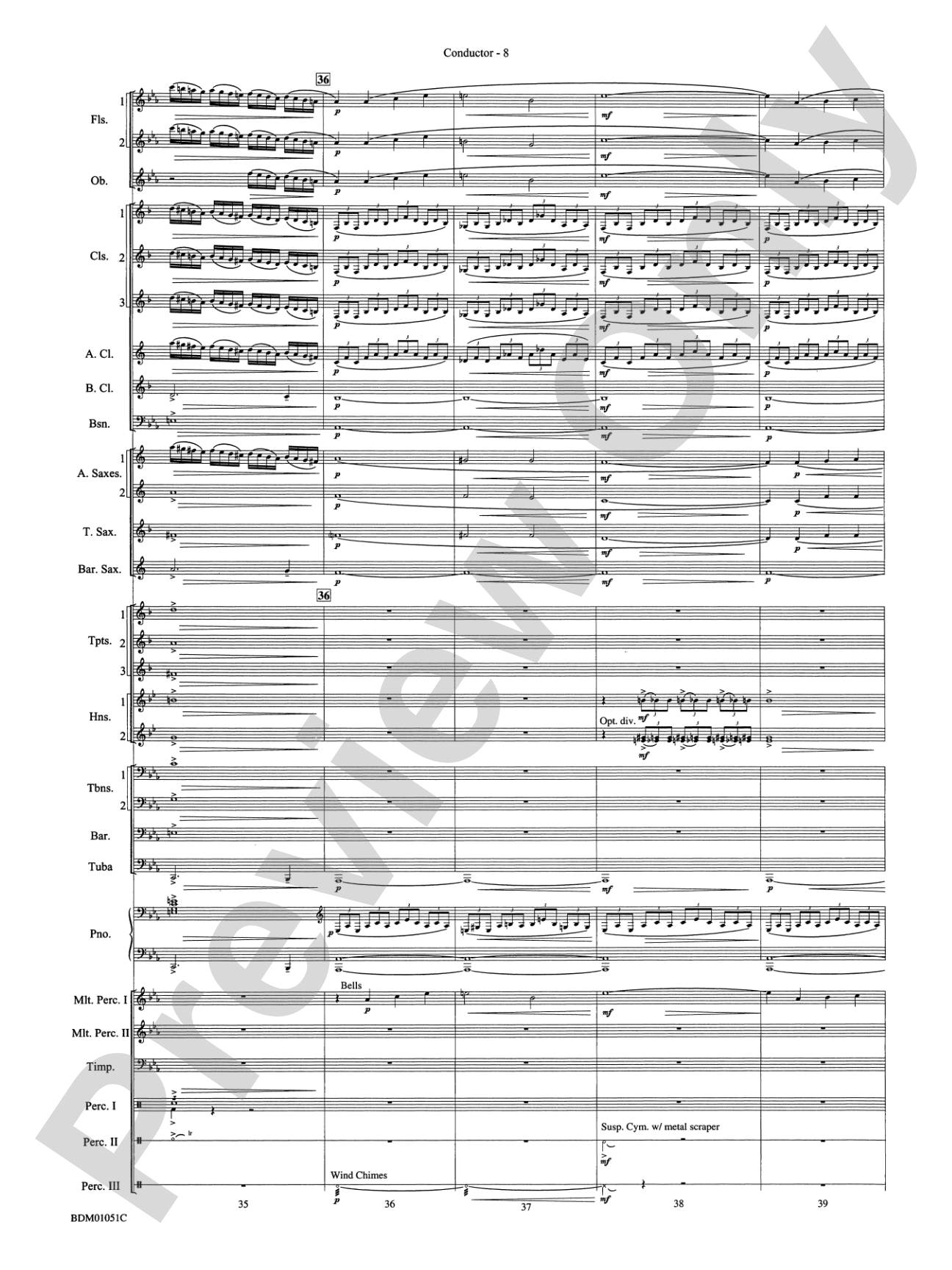 Royal Canadian Sketches: Concert Band Conductor Score & Parts