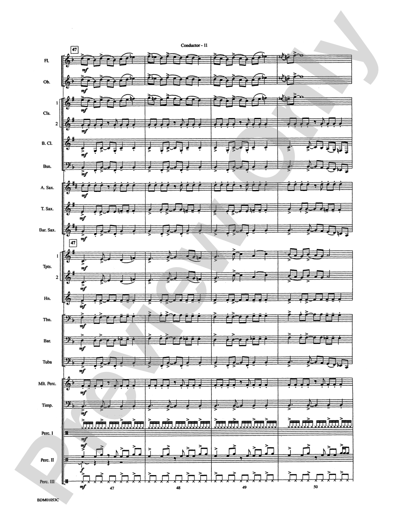 Ashford Celebration: Concert Band Conductor Score & Parts