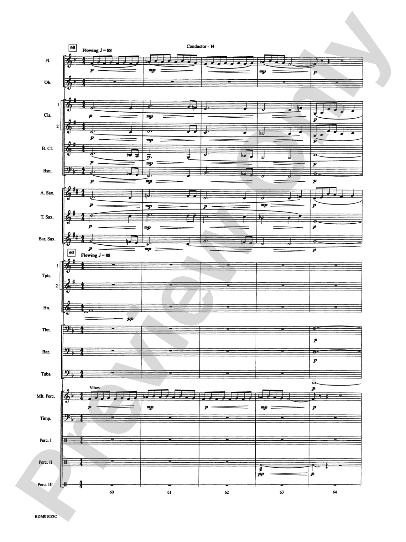 Ashford Celebration: Concert Band Conductor Score & Parts