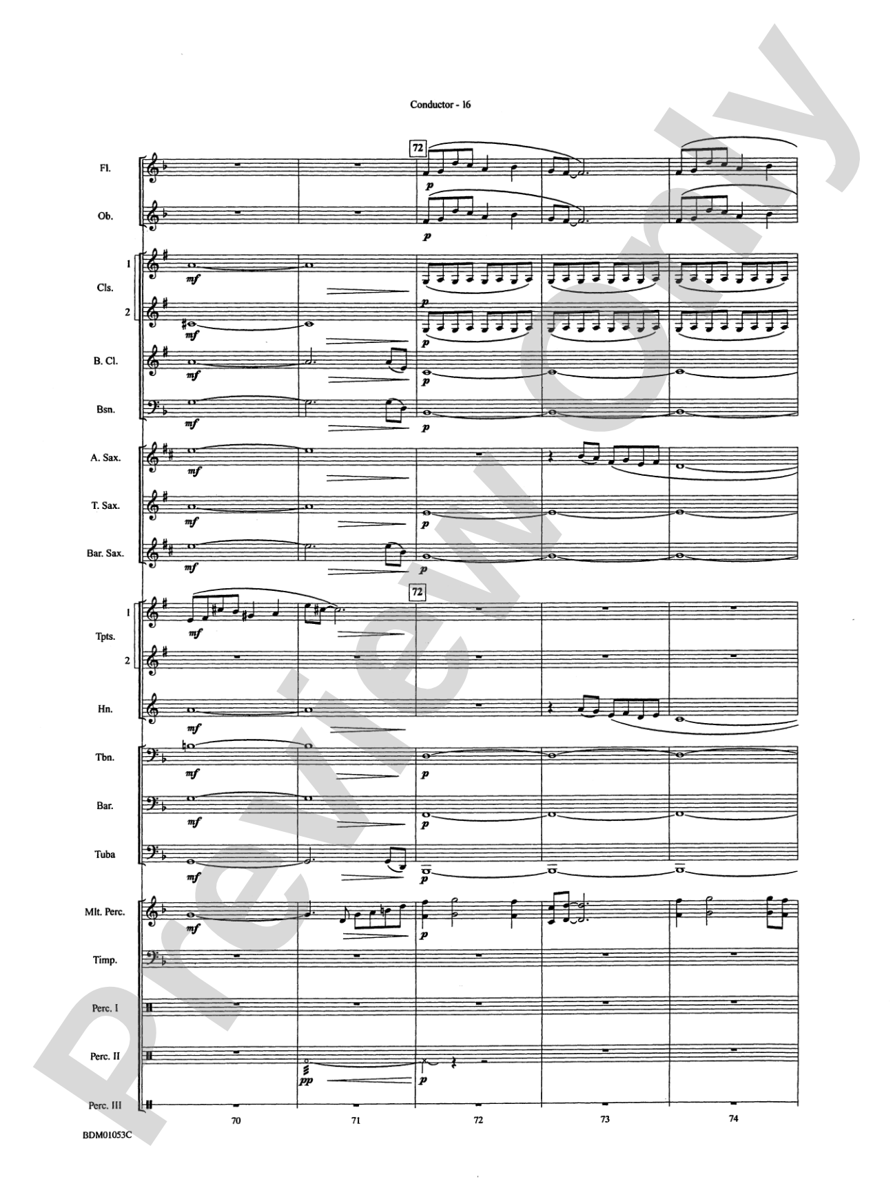 Ashford Celebration: Concert Band Conductor Score & Parts