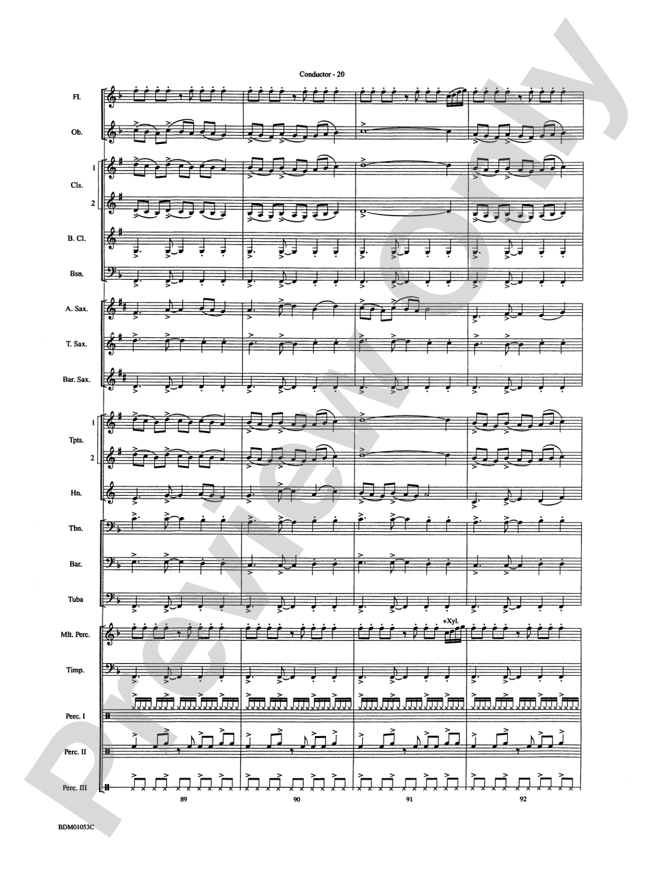 Ashford Celebration: Concert Band Conductor Score & Parts