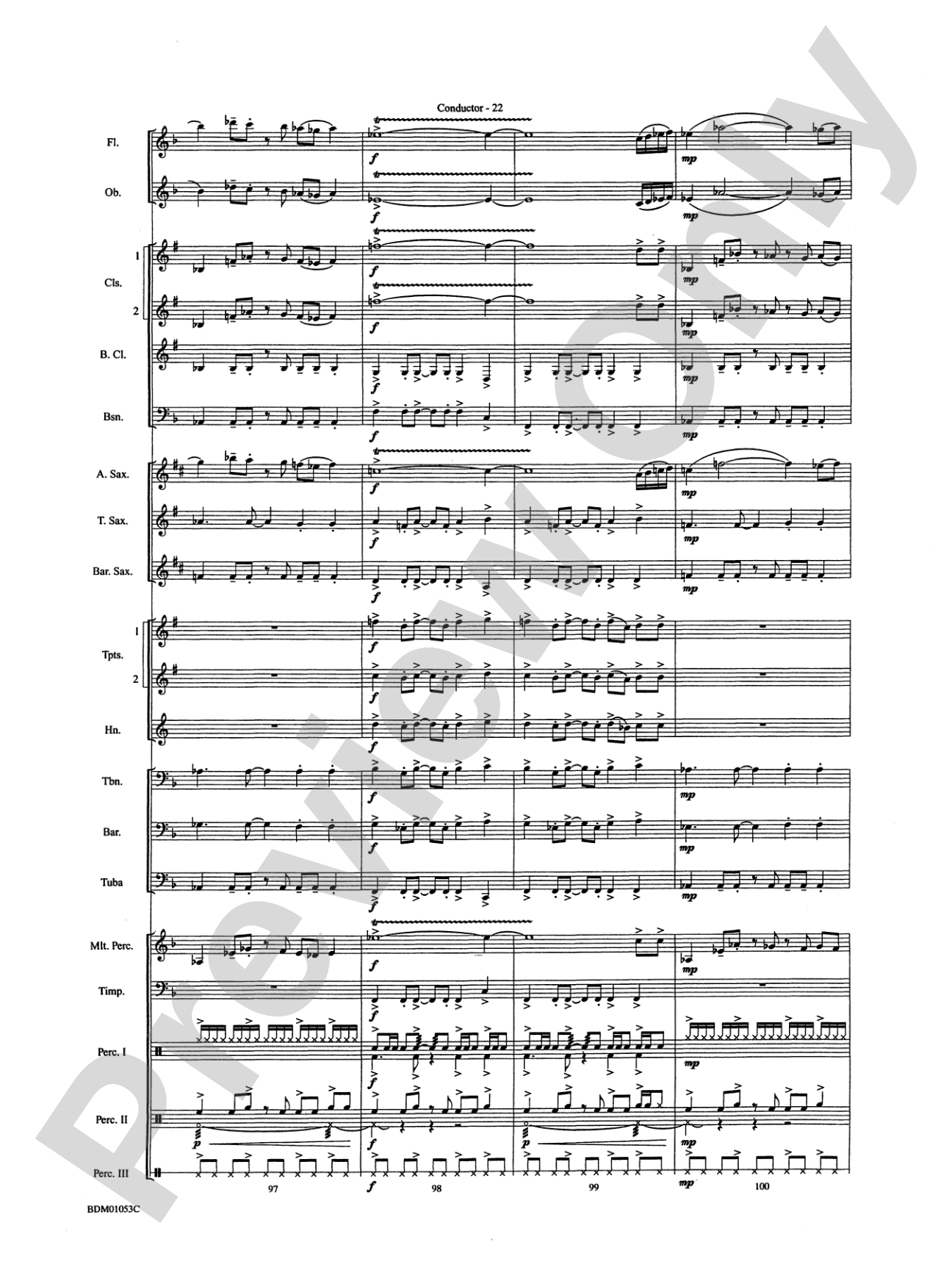Ashford Celebration: Concert Band Conductor Score & Parts