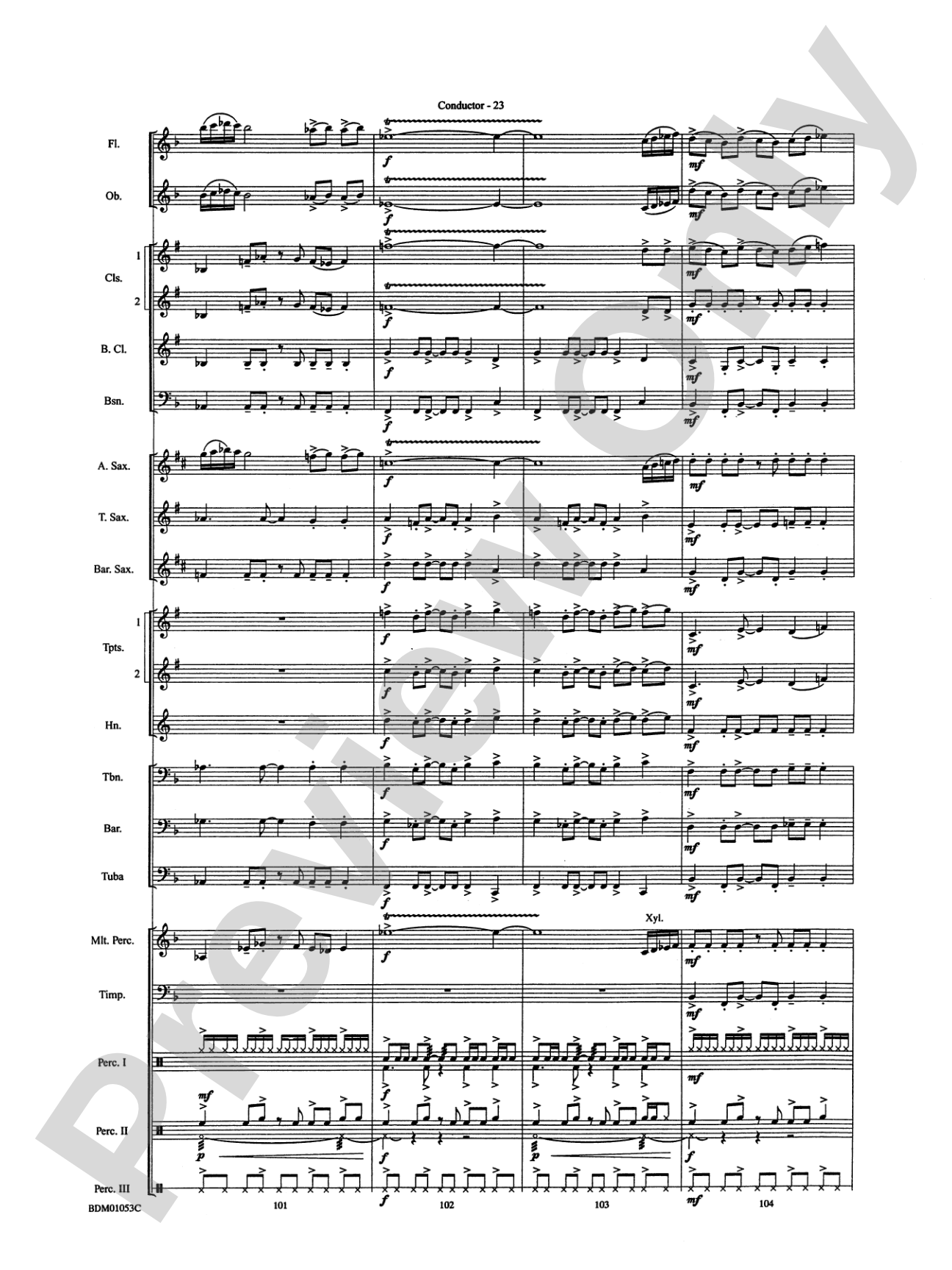 Ashford Celebration: Concert Band Conductor Score & Parts