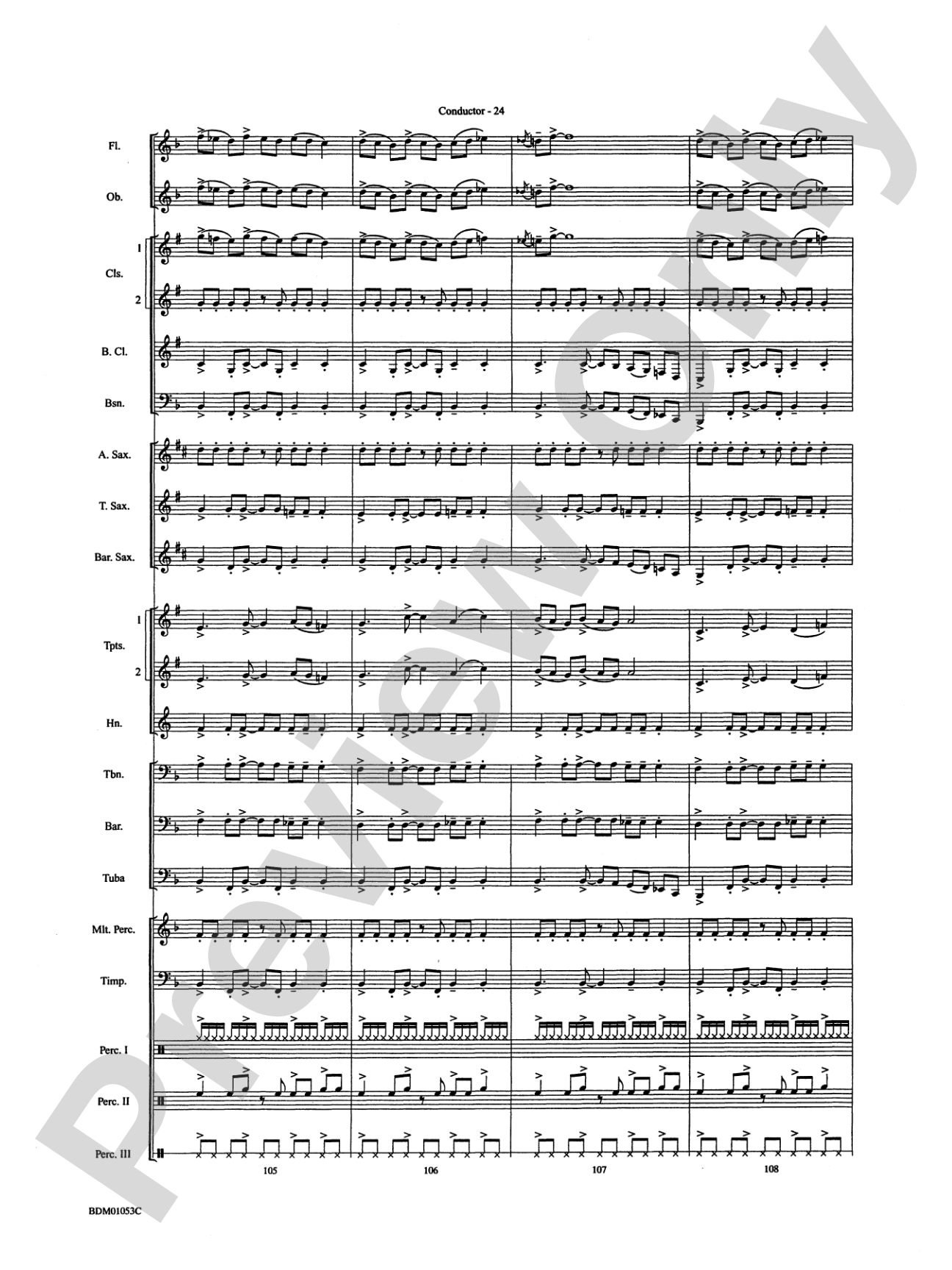 Ashford Celebration: Concert Band Conductor Score & Parts