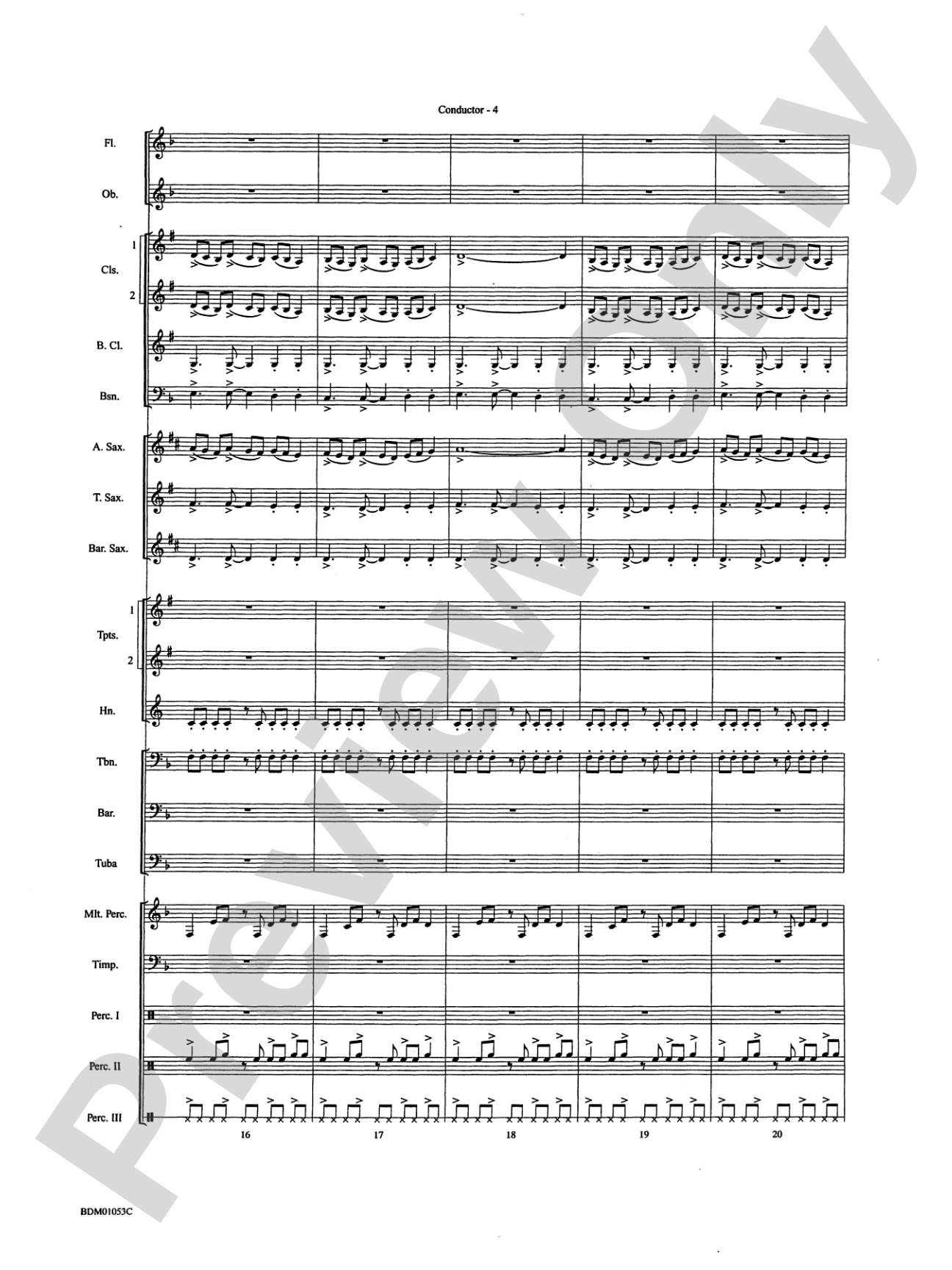 Ashford Celebration: Concert Band Conductor Score & Parts