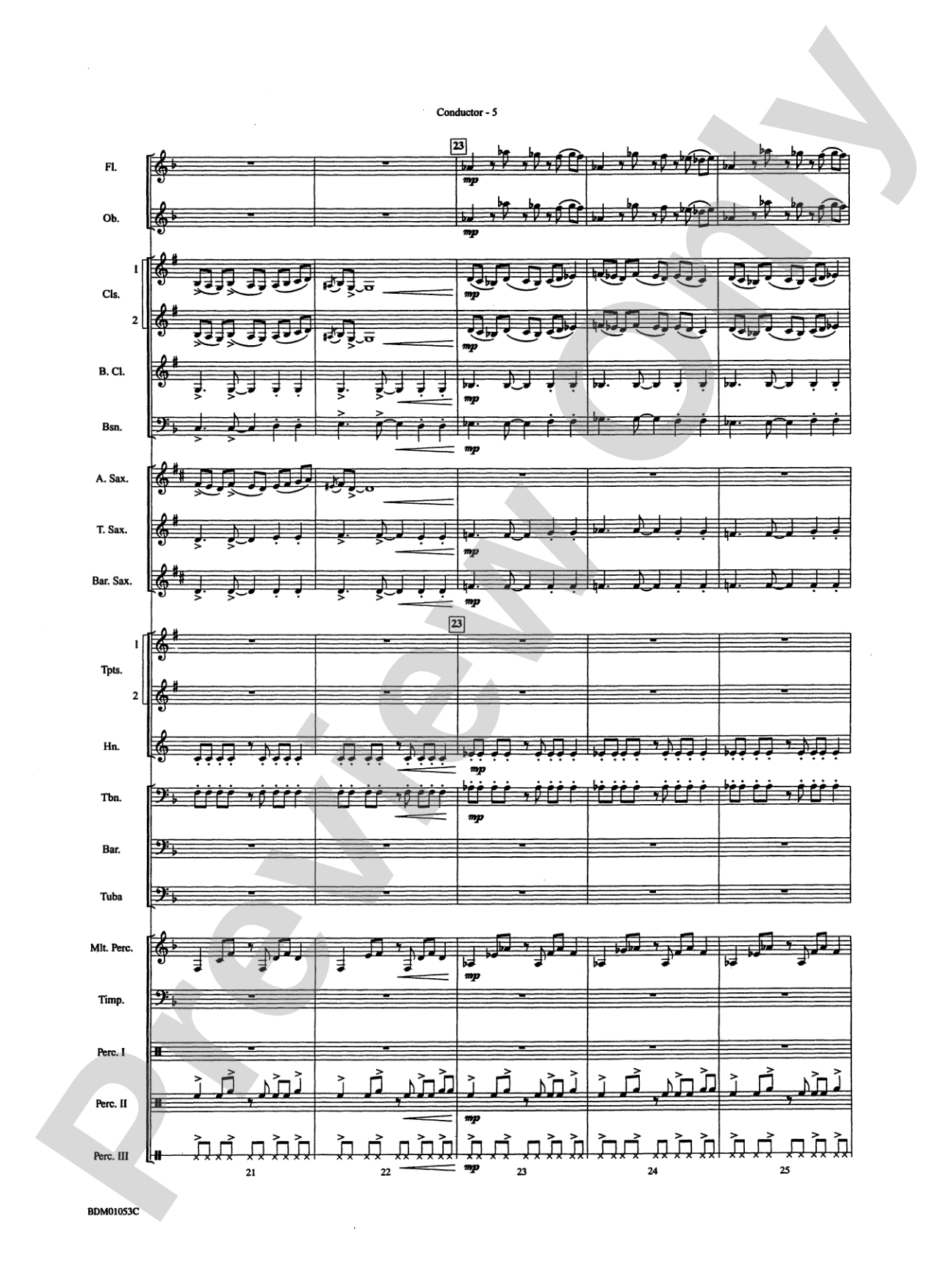 Ashford Celebration: Concert Band Conductor Score & Parts