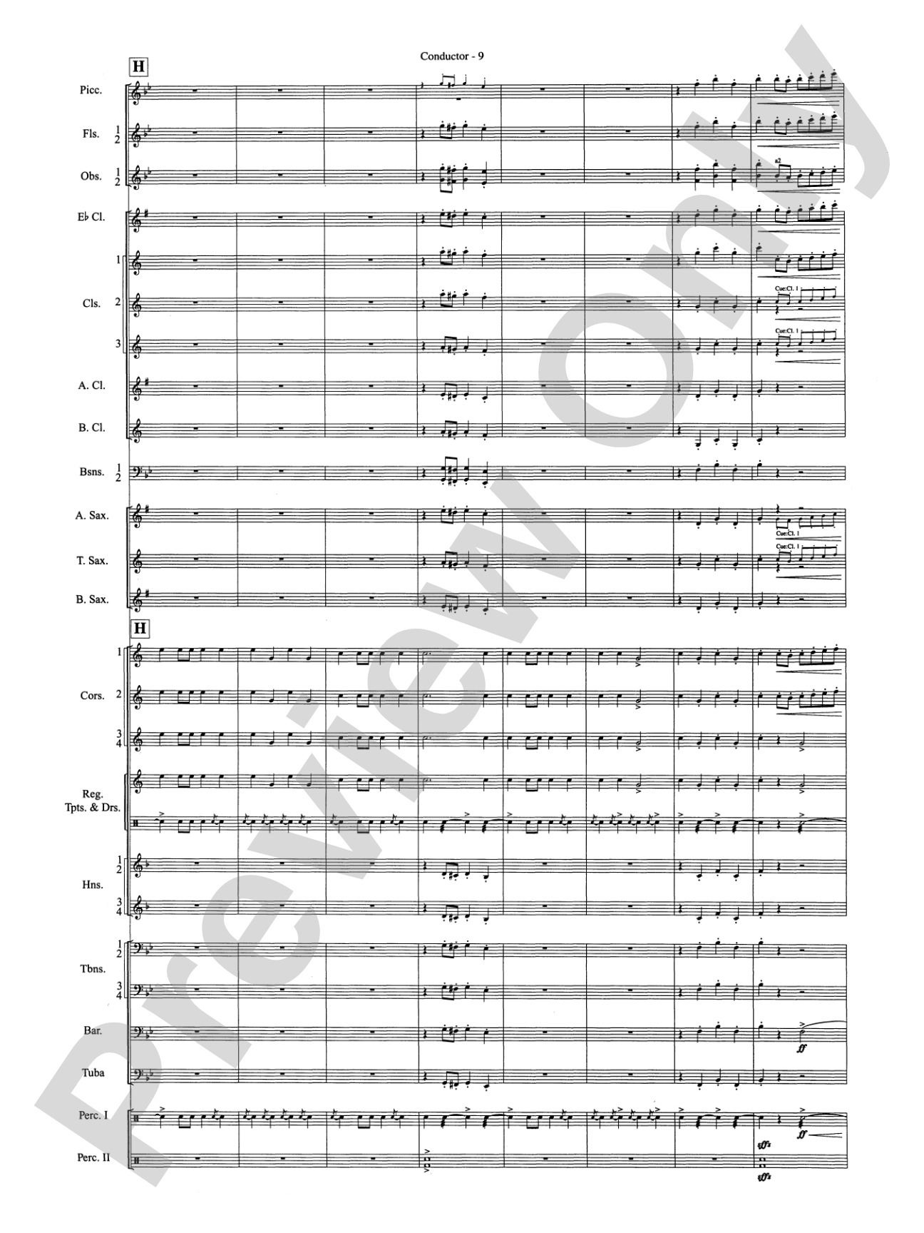 The Gallant Seventh: Concert Band Conductor Score & Parts