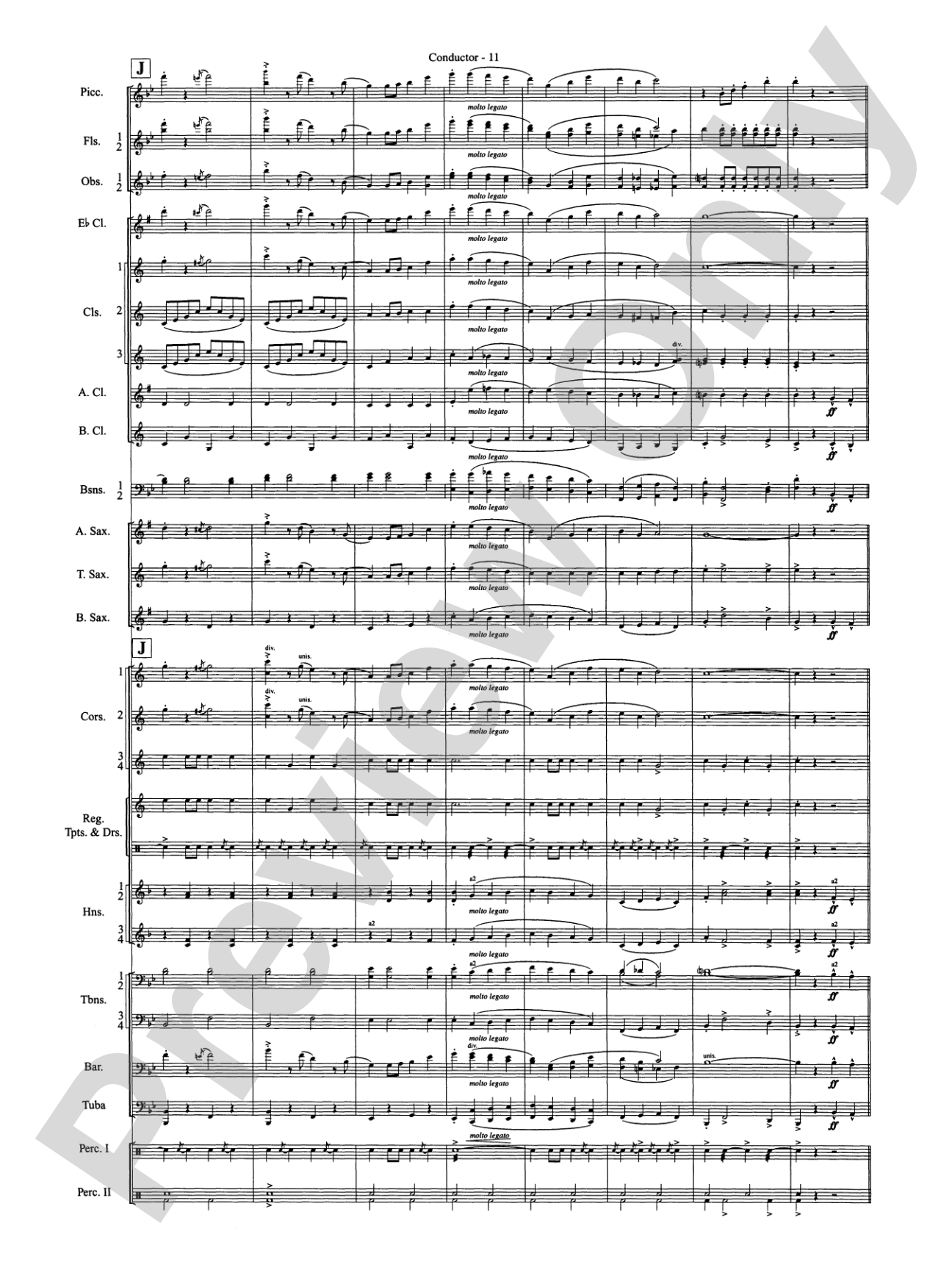 The Gallant Seventh: Concert Band Conductor Score & Parts