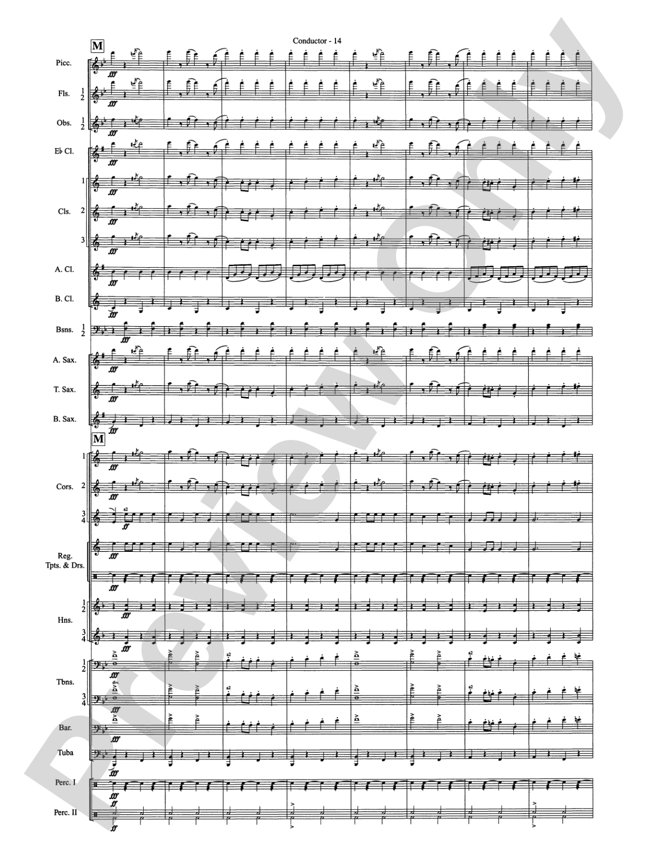 The Gallant Seventh: Concert Band Conductor Score & Parts