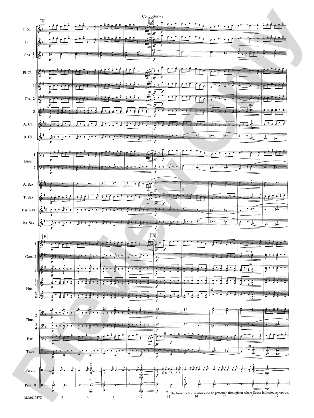Black Horse Troop: Concert Band Conductor Score & Parts