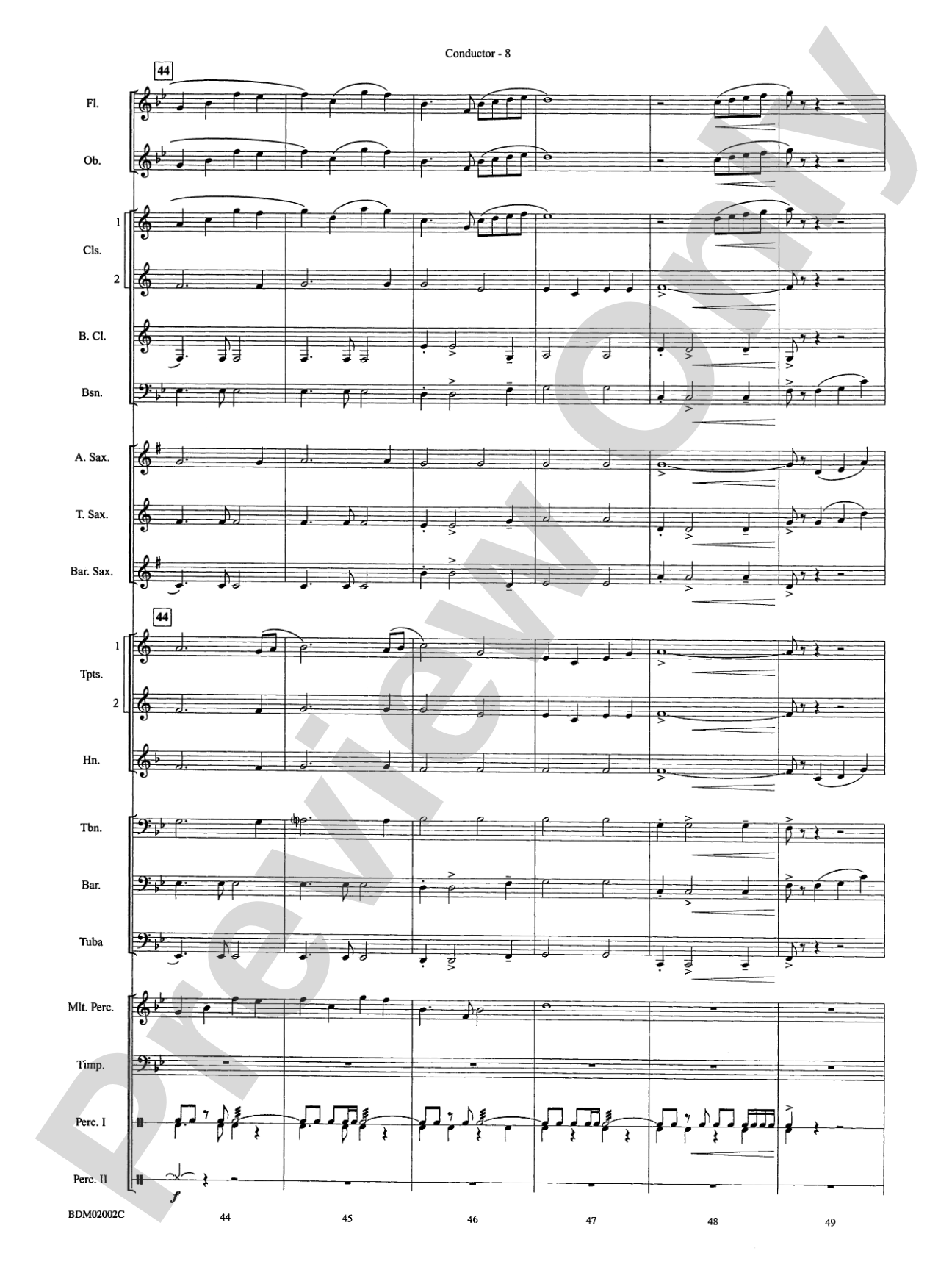 To Honor, Thank and Remember: Concert Band Conductor Score & Parts