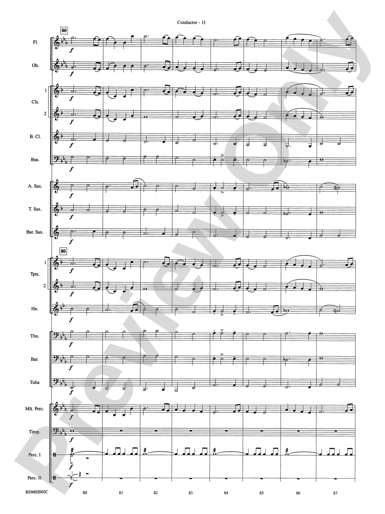 To Honor, Thank and Remember: Concert Band Conductor Score & Parts