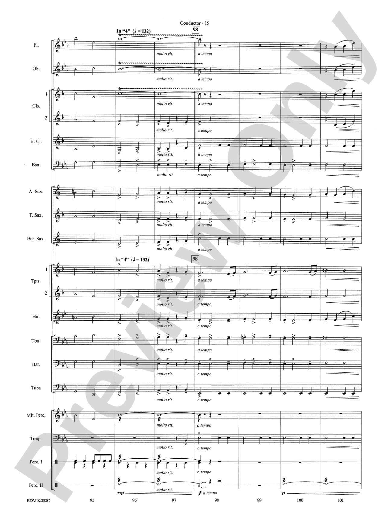 To Honor, Thank and Remember: Concert Band Conductor Score & Parts