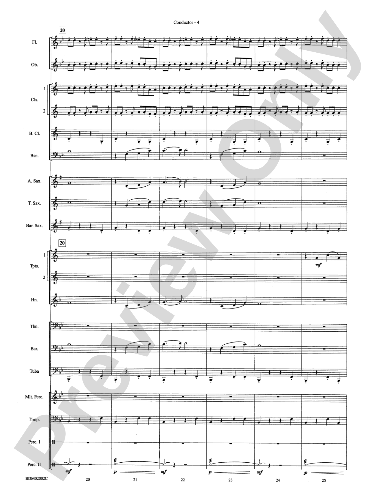 To Honor, Thank and Remember: Concert Band Conductor Score & Parts