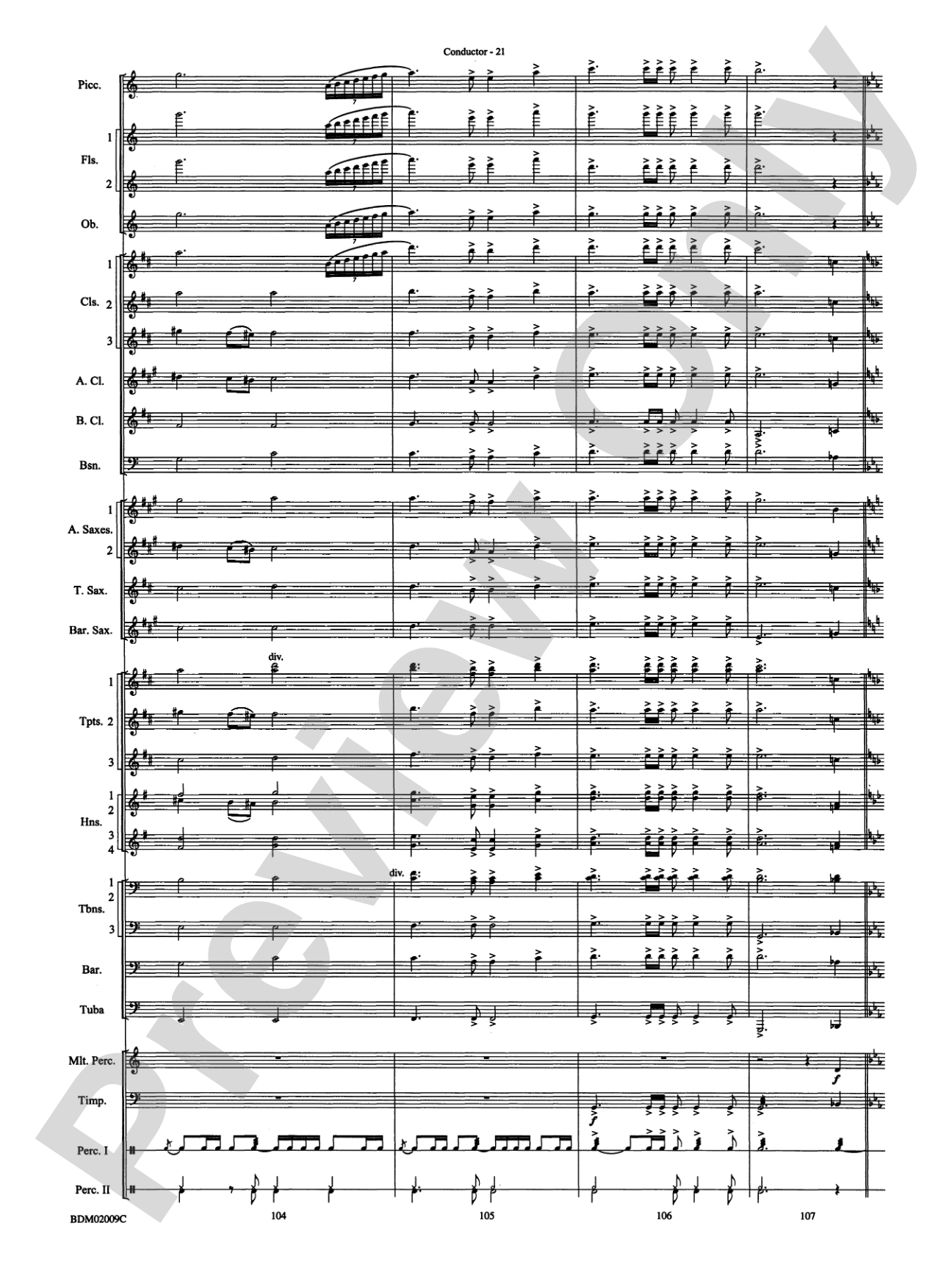 Thine Alabaster Cities Gleam (A Message of Hope for America): Concert Band Conductor Score & Parts