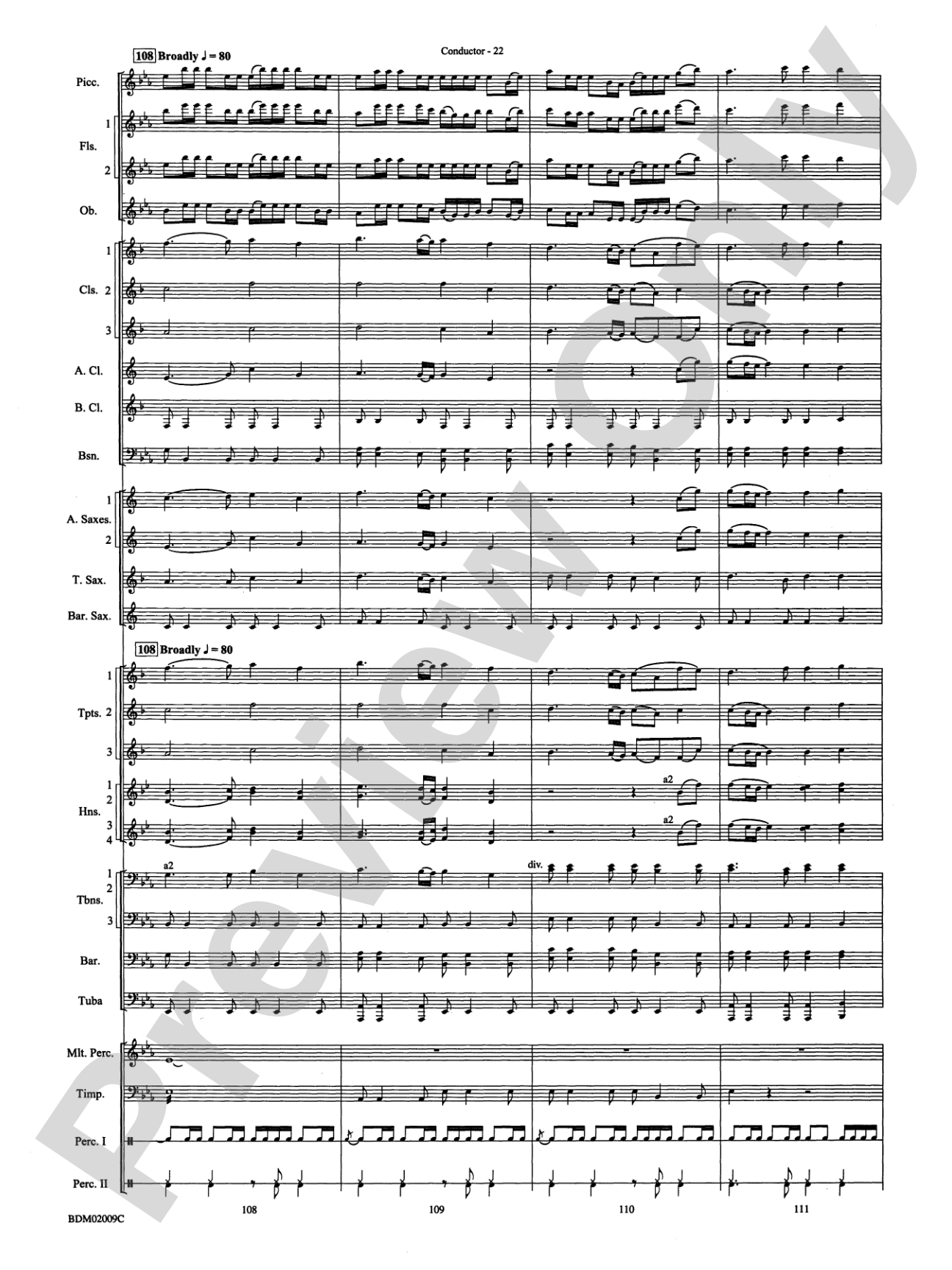 Thine Alabaster Cities Gleam (A Message of Hope for America): Concert Band Conductor Score & Parts
