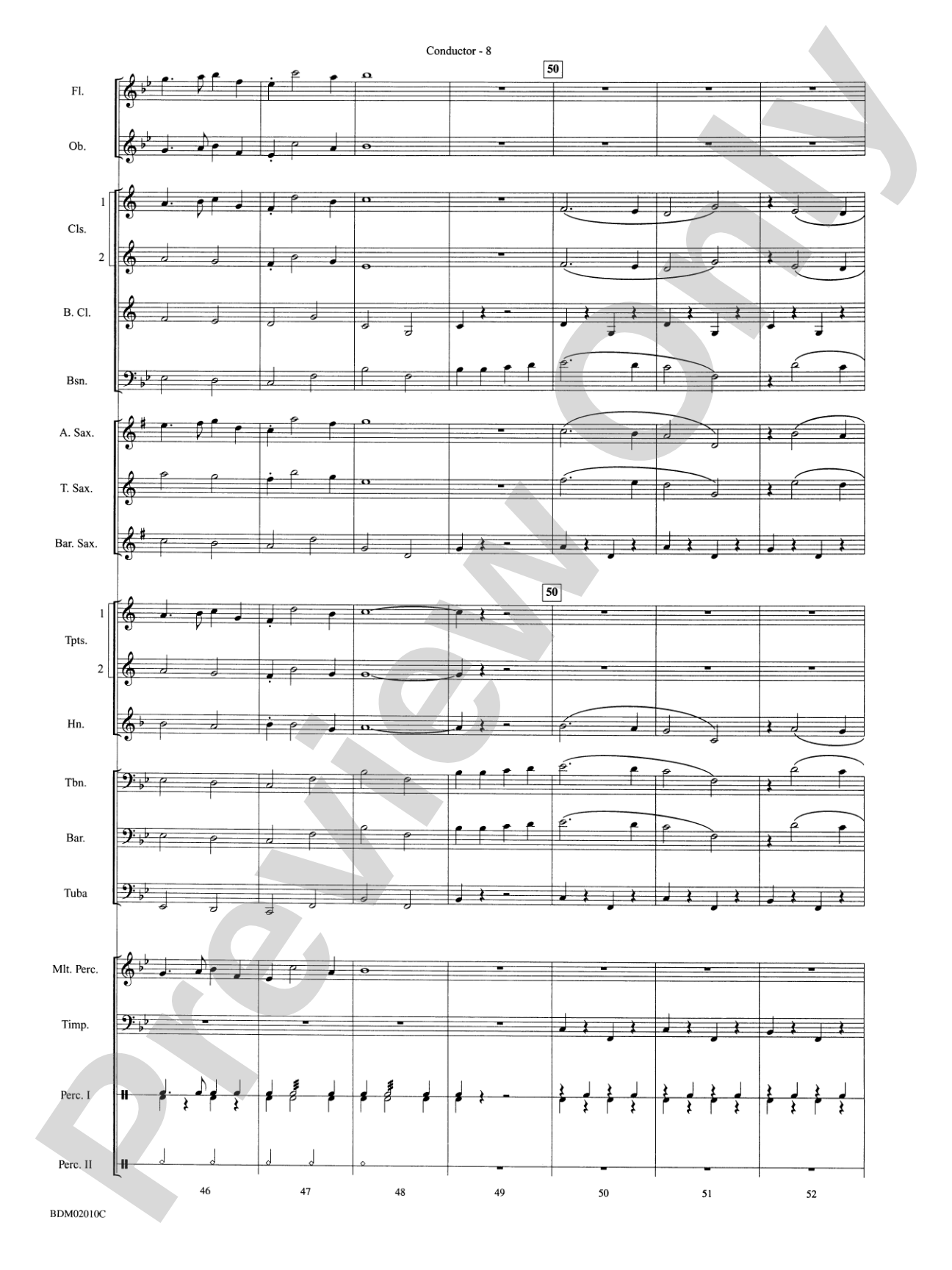 Ramsgate March: Concert Band Conductor Score & Parts