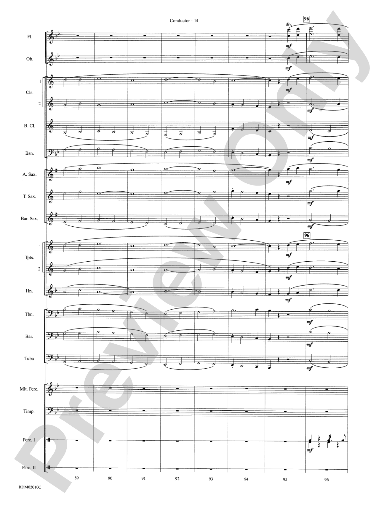 Ramsgate March: Concert Band Conductor Score & Parts