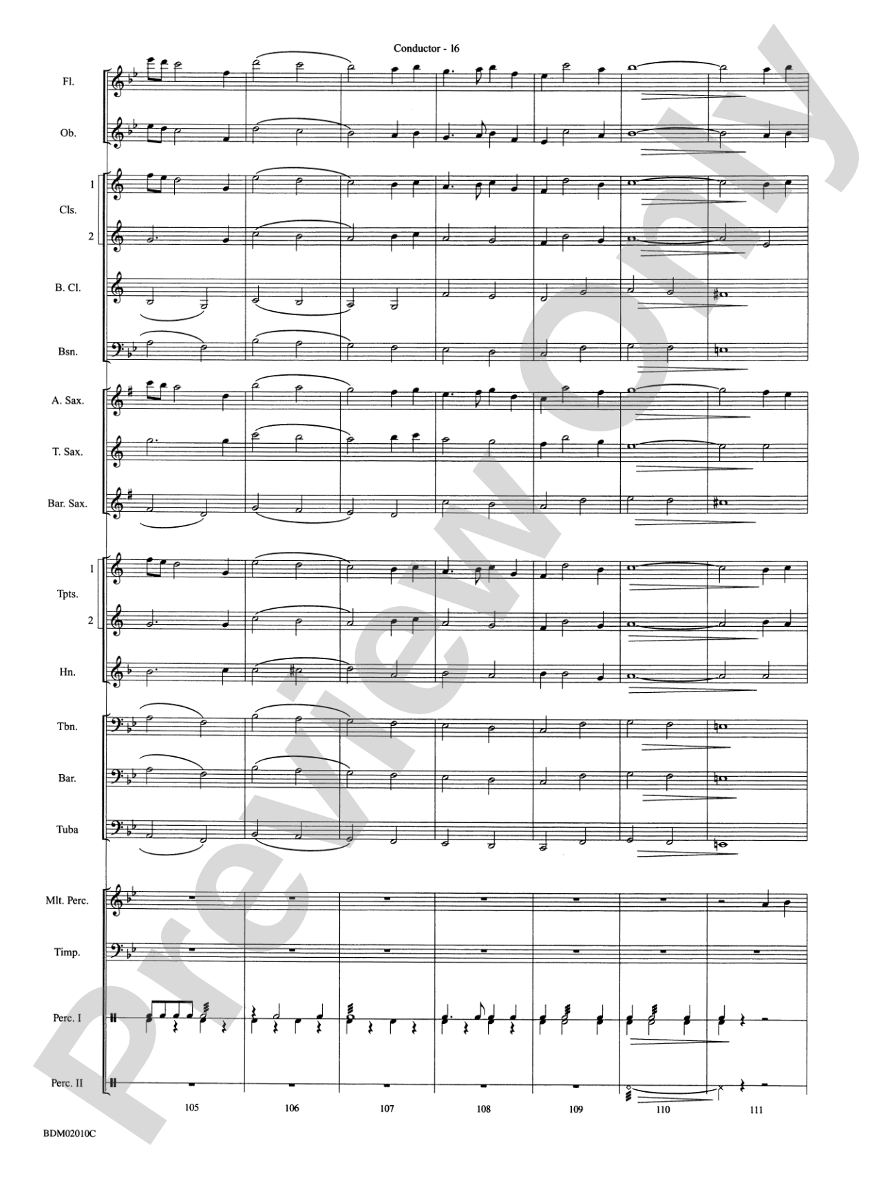 Ramsgate March: Concert Band Conductor Score & Parts
