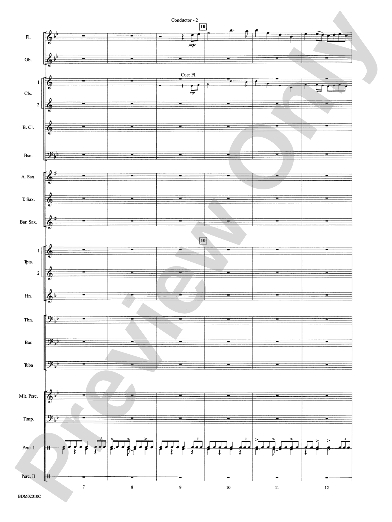 Ramsgate March: Concert Band Conductor Score & Parts