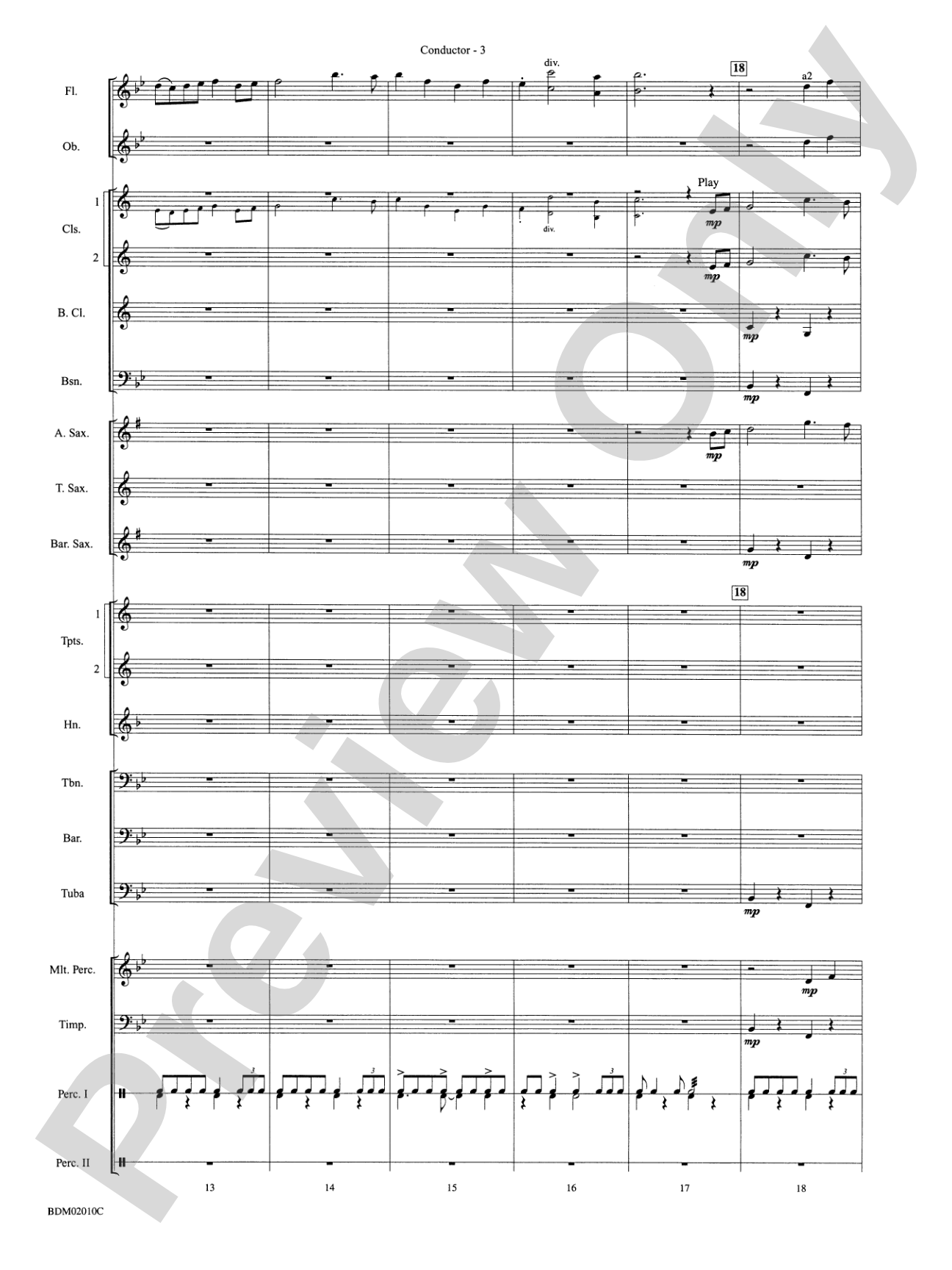 Ramsgate March: Concert Band Conductor Score & Parts