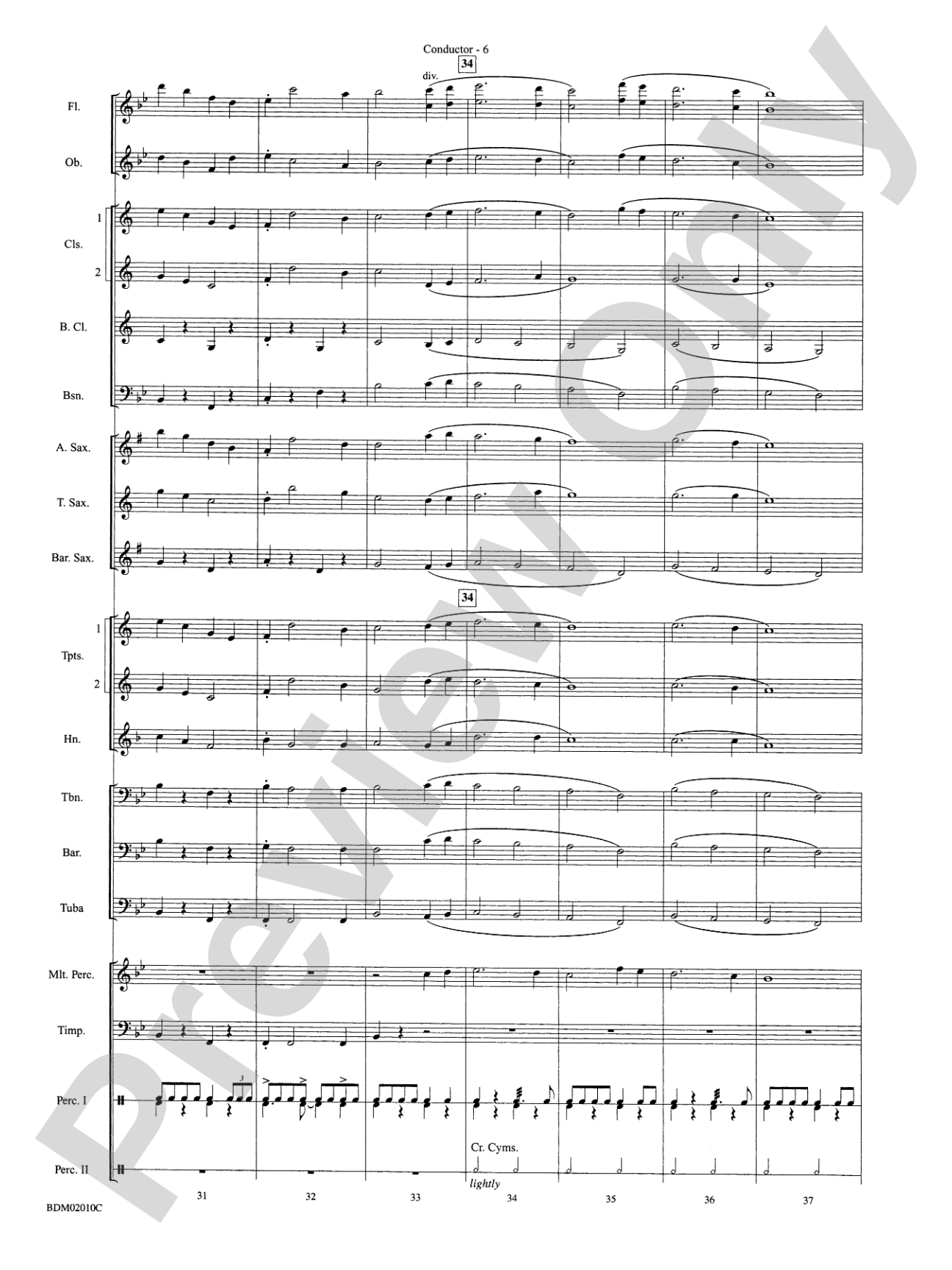 Ramsgate March: Concert Band Conductor Score & Parts
