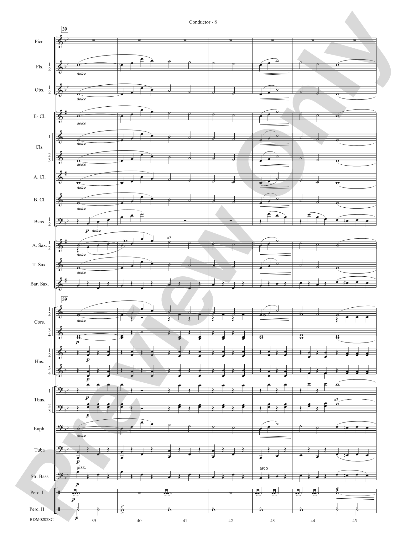 Golden Jubilee: Concert Band Conductor Score & Parts