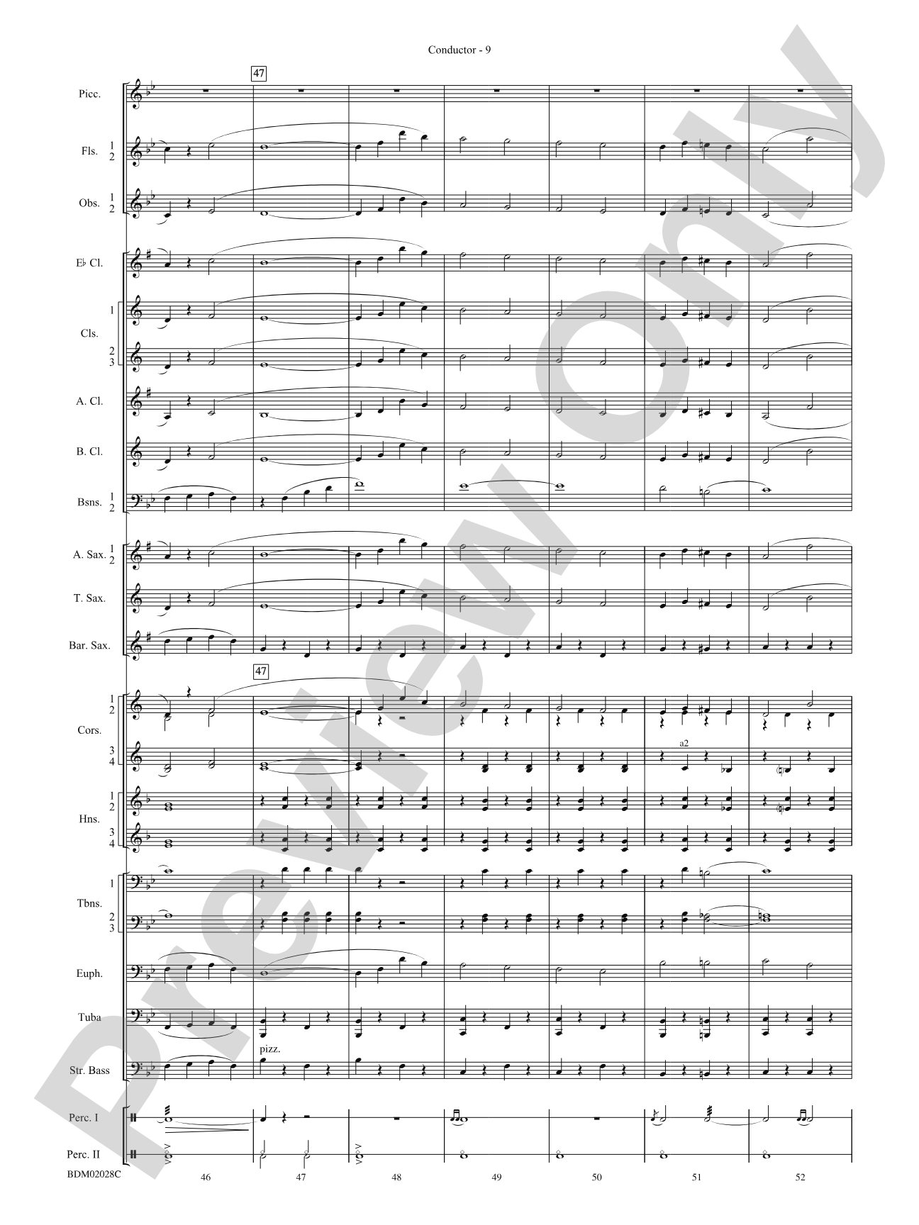 Golden Jubilee: Concert Band Conductor Score & Parts