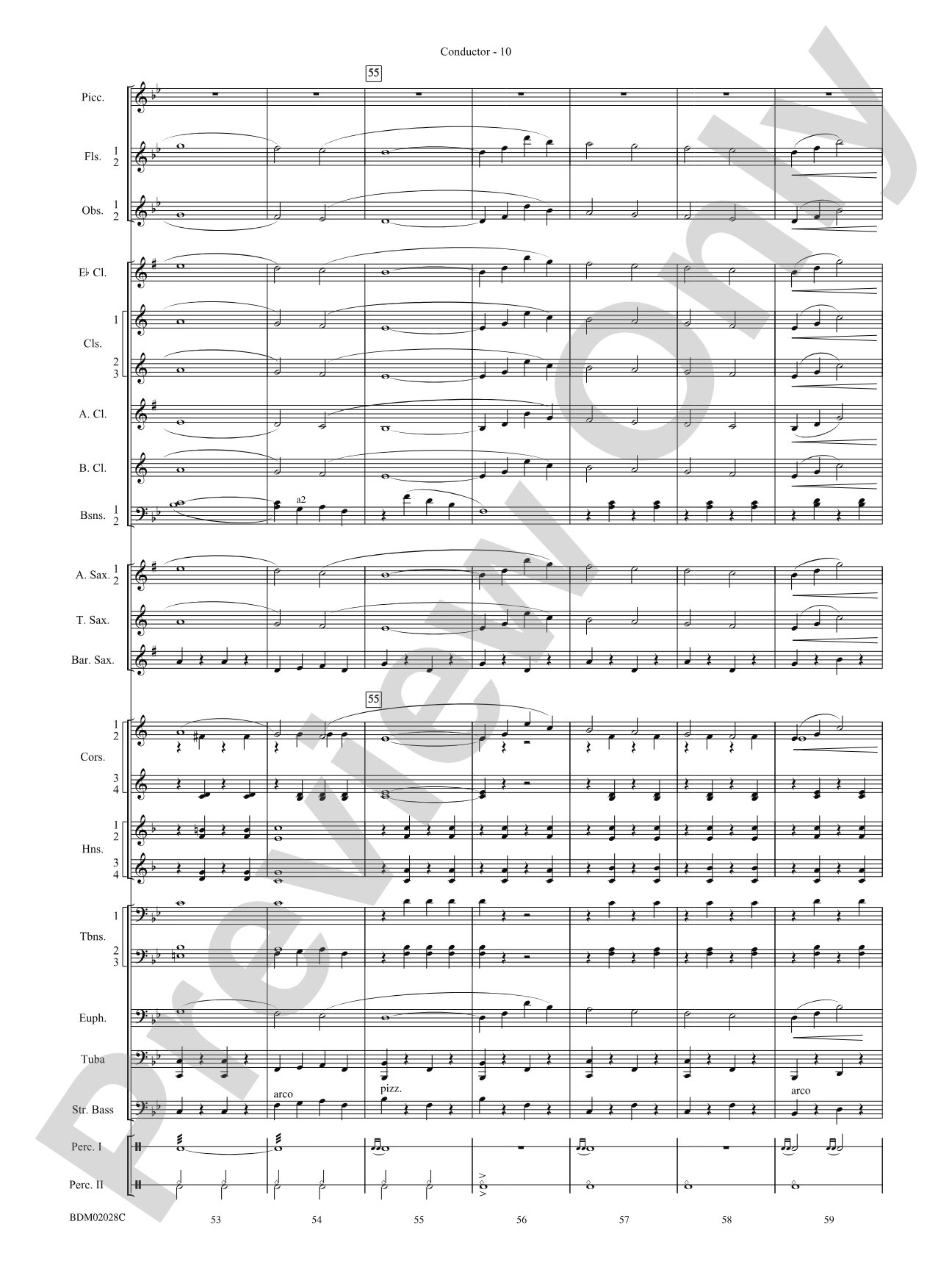 Golden Jubilee: Concert Band Conductor Score & Parts