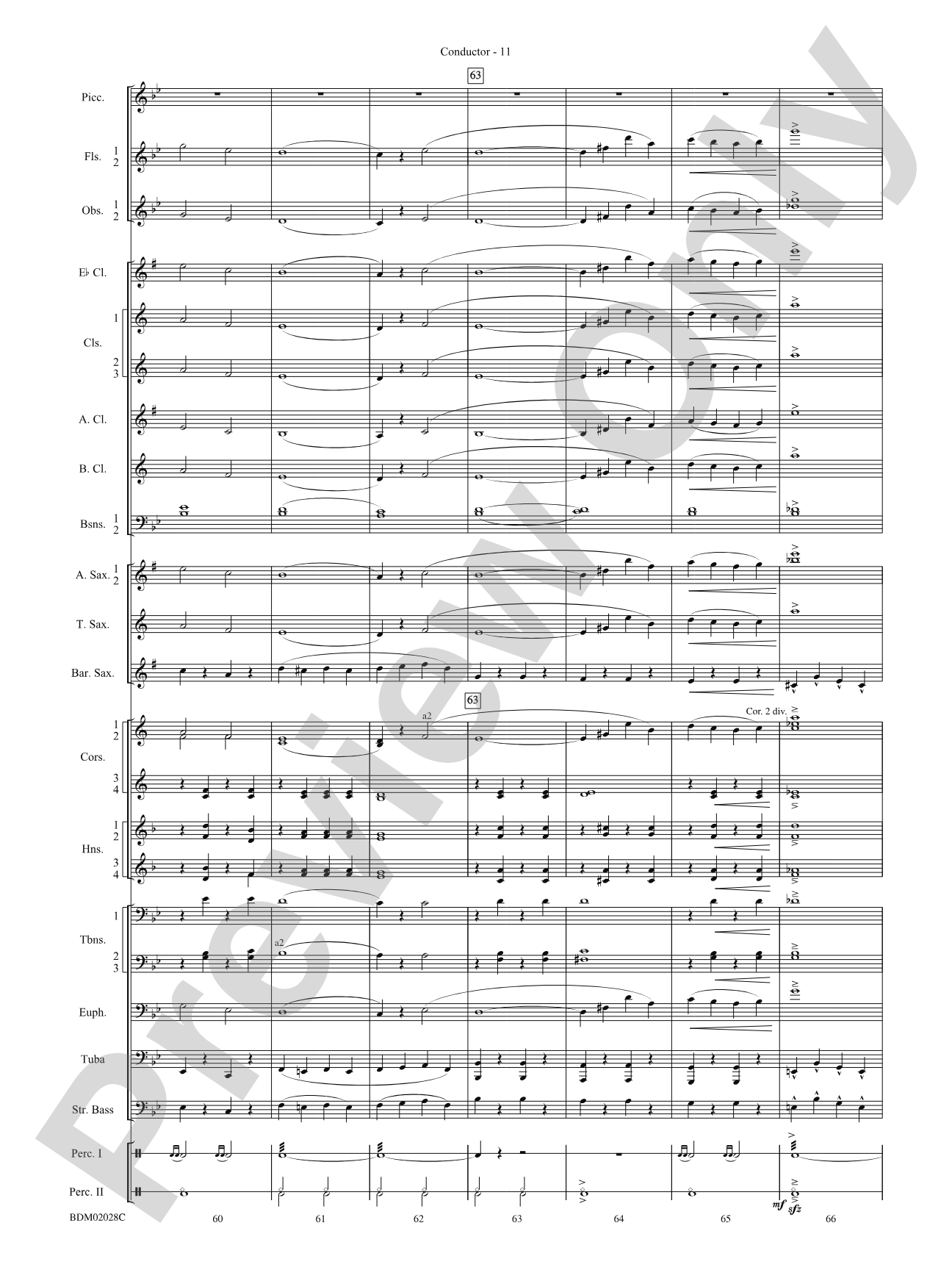 Golden Jubilee: Concert Band Conductor Score & Parts