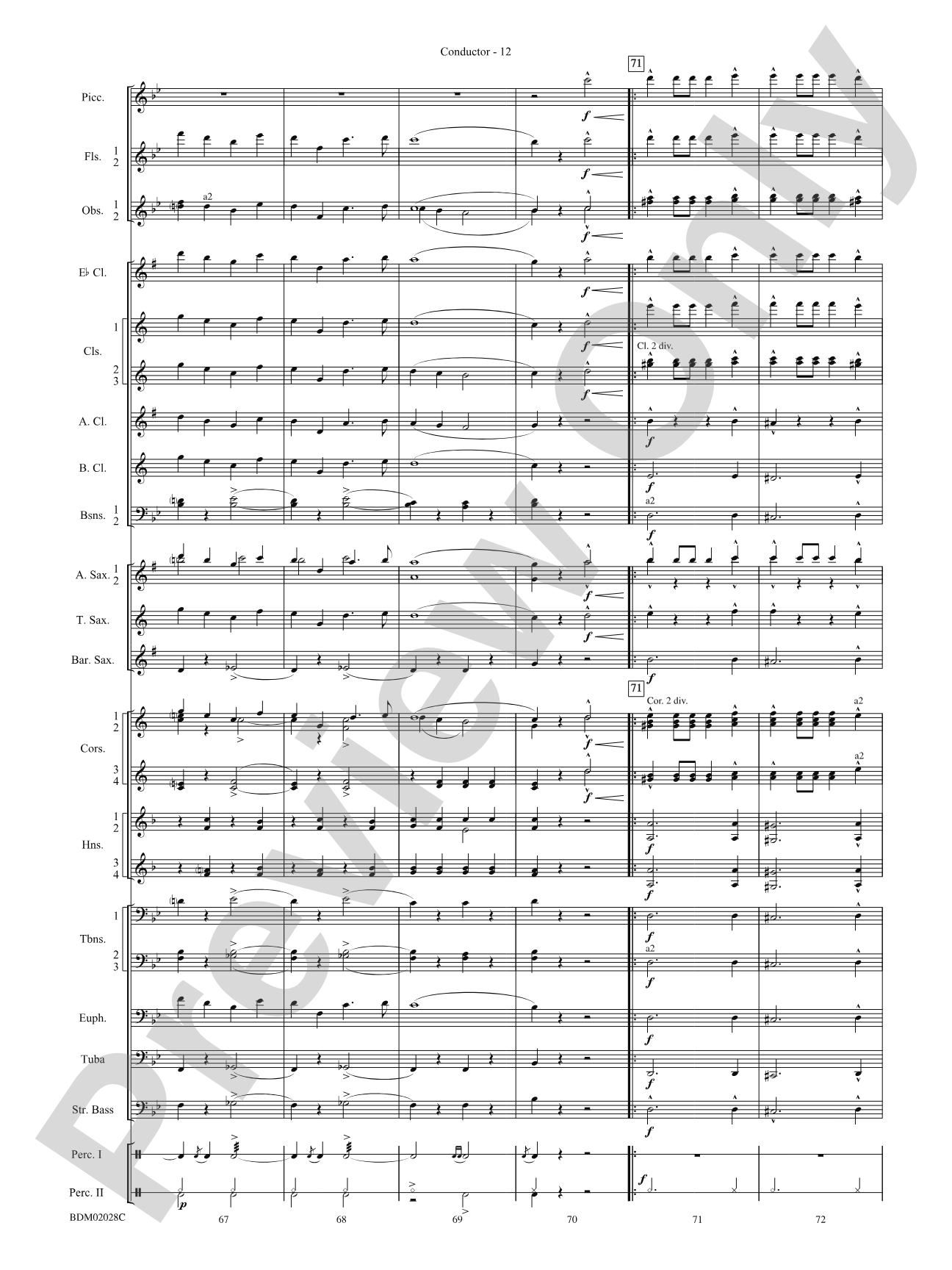 Golden Jubilee: Concert Band Conductor Score & Parts
