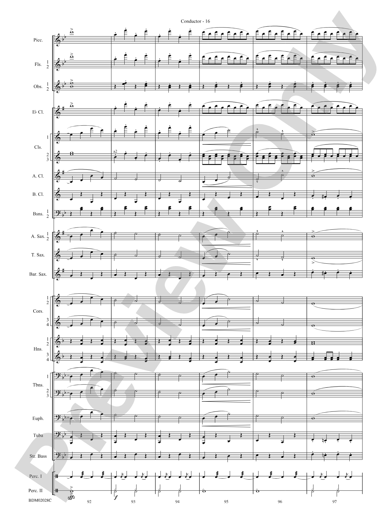 Golden Jubilee: Concert Band Conductor Score & Parts
