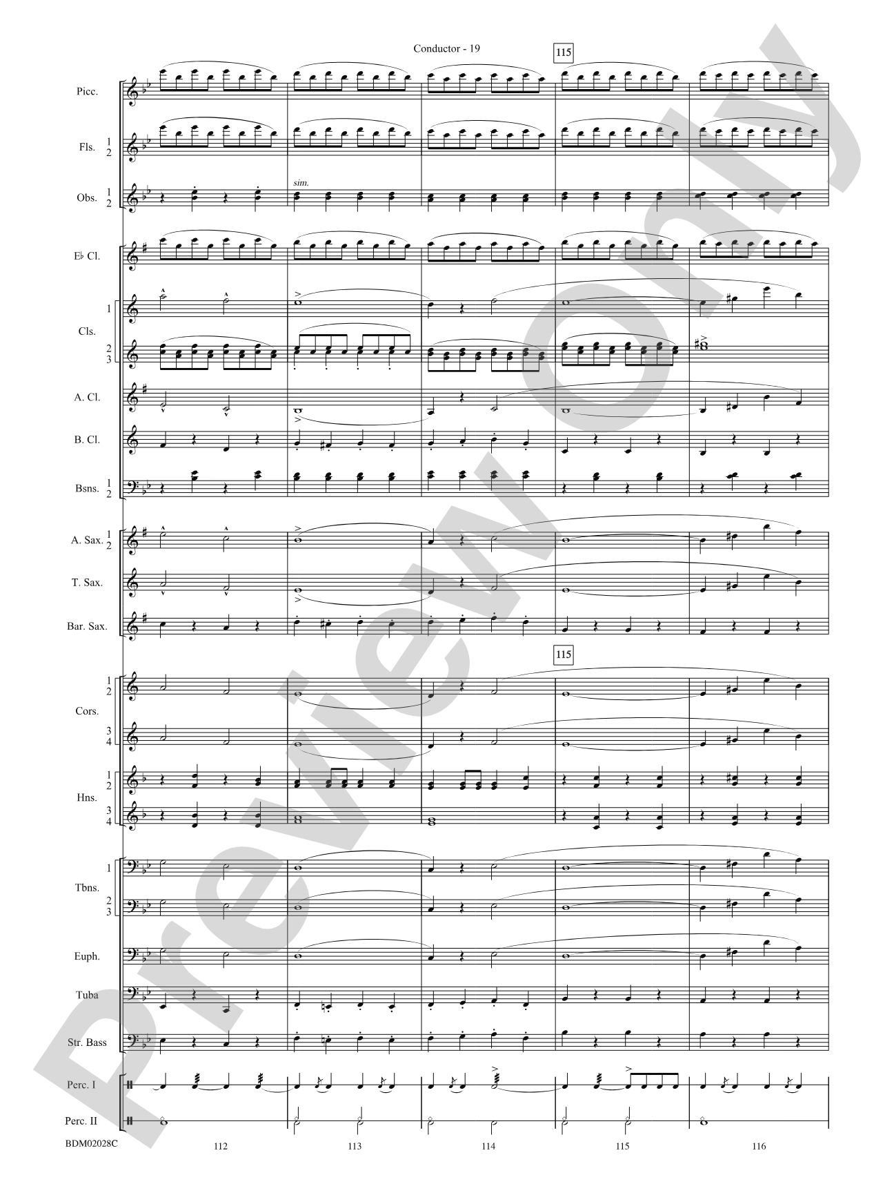 Golden Jubilee: Concert Band Conductor Score & Parts
