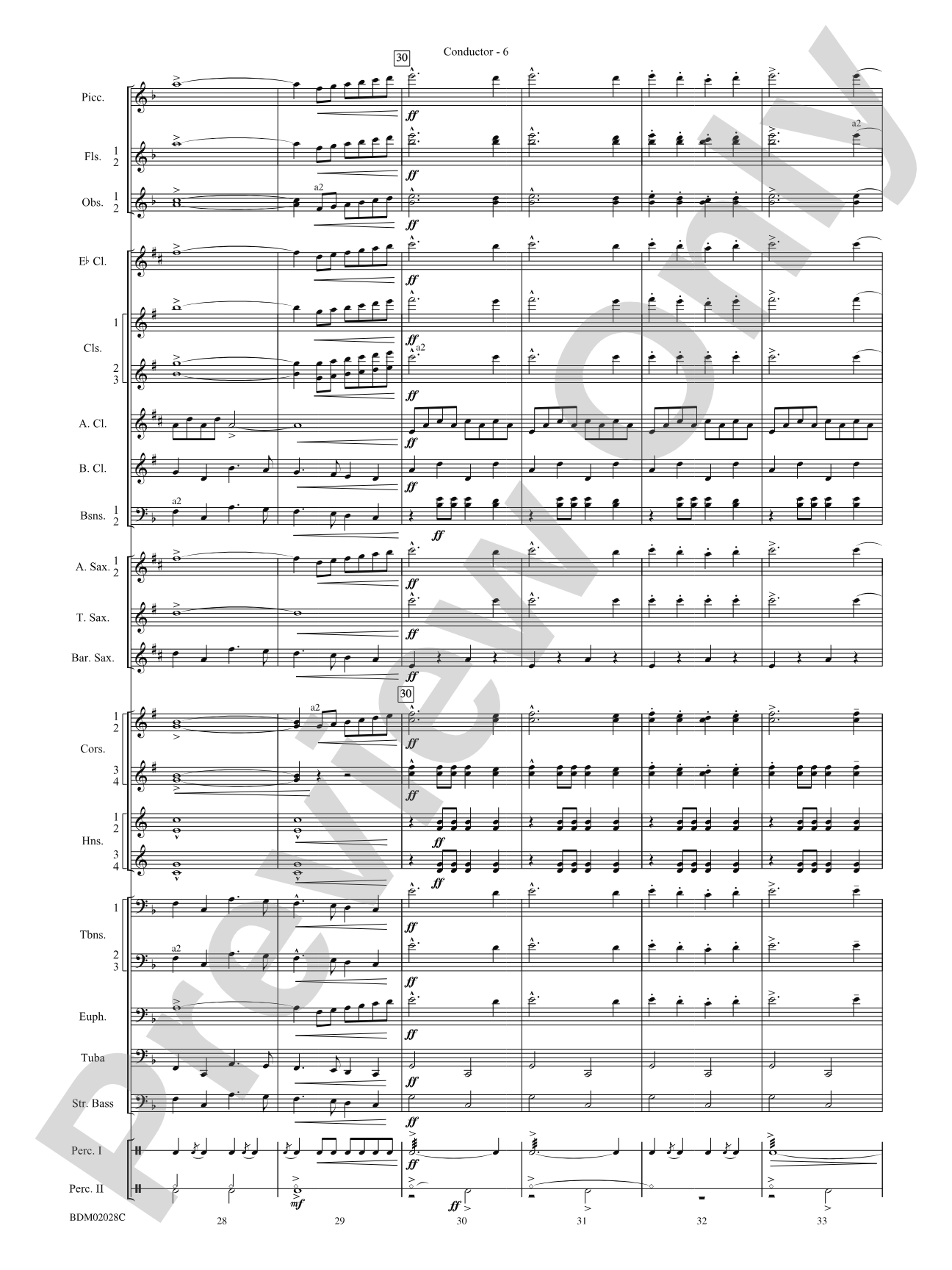 Golden Jubilee: Concert Band Conductor Score & Parts
