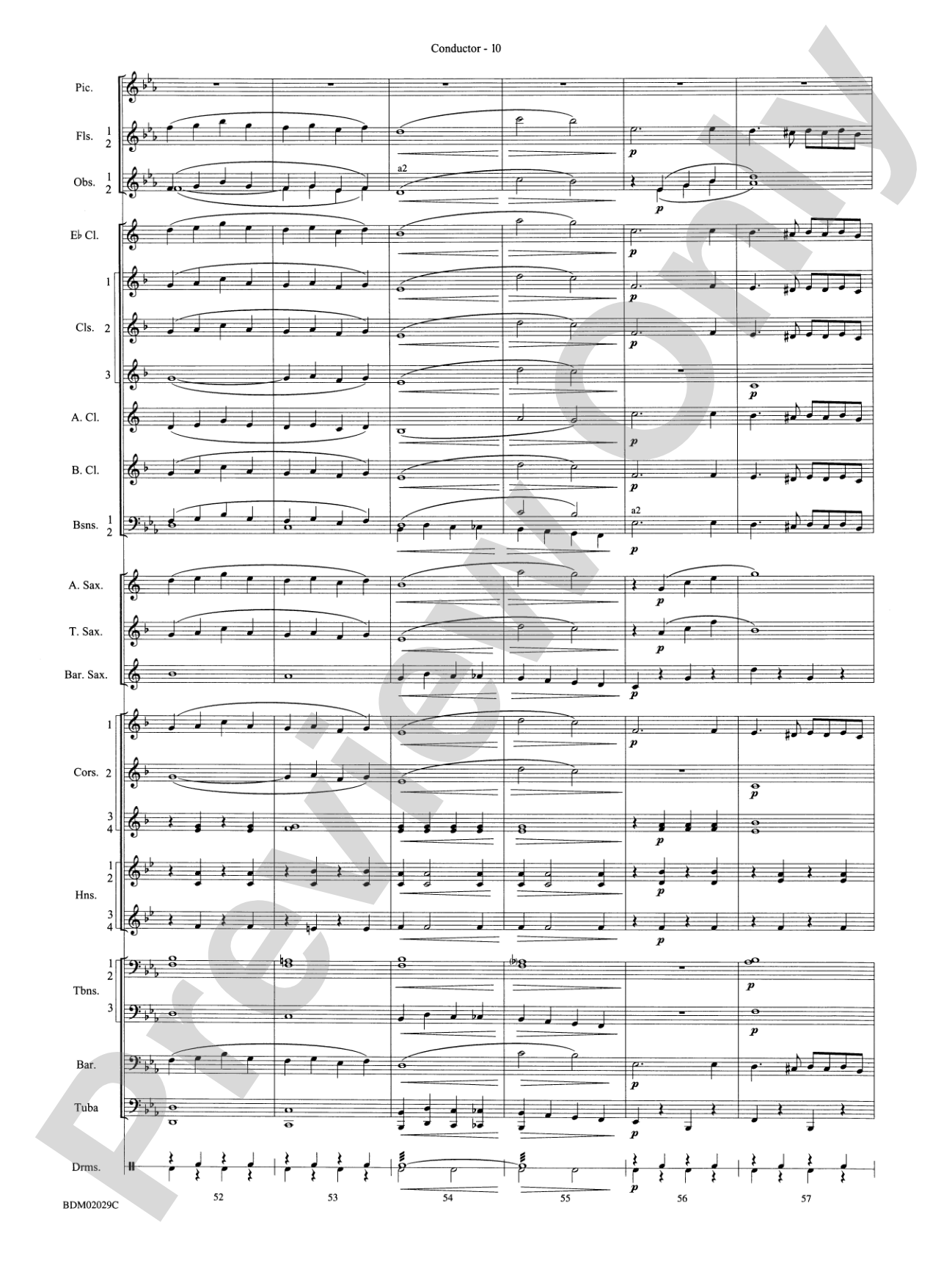 George Washington Bicentennial March: Concert Band Conductor Score & Parts