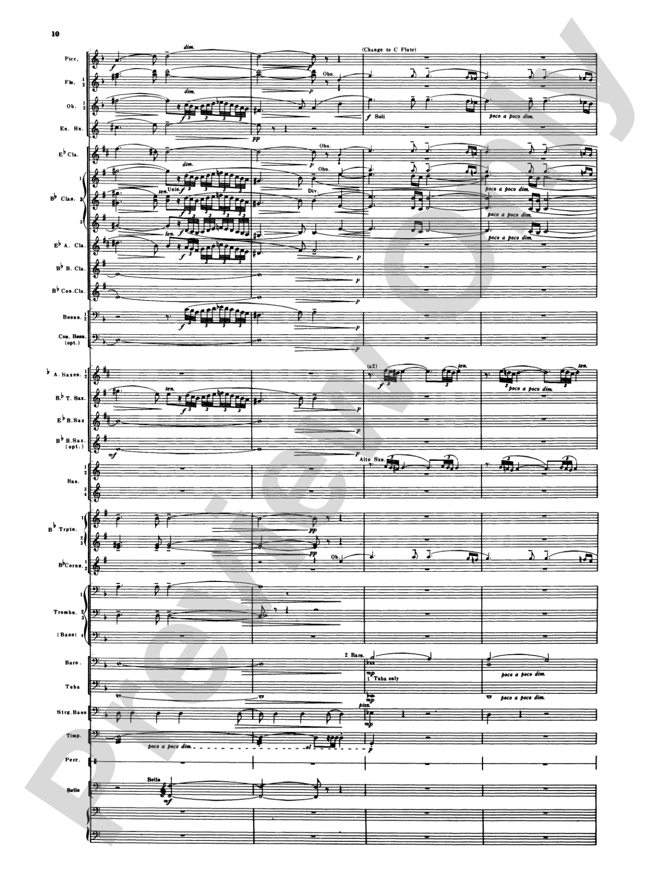 Armenian Dances, Part I: Concert Band Conductor Score & Parts