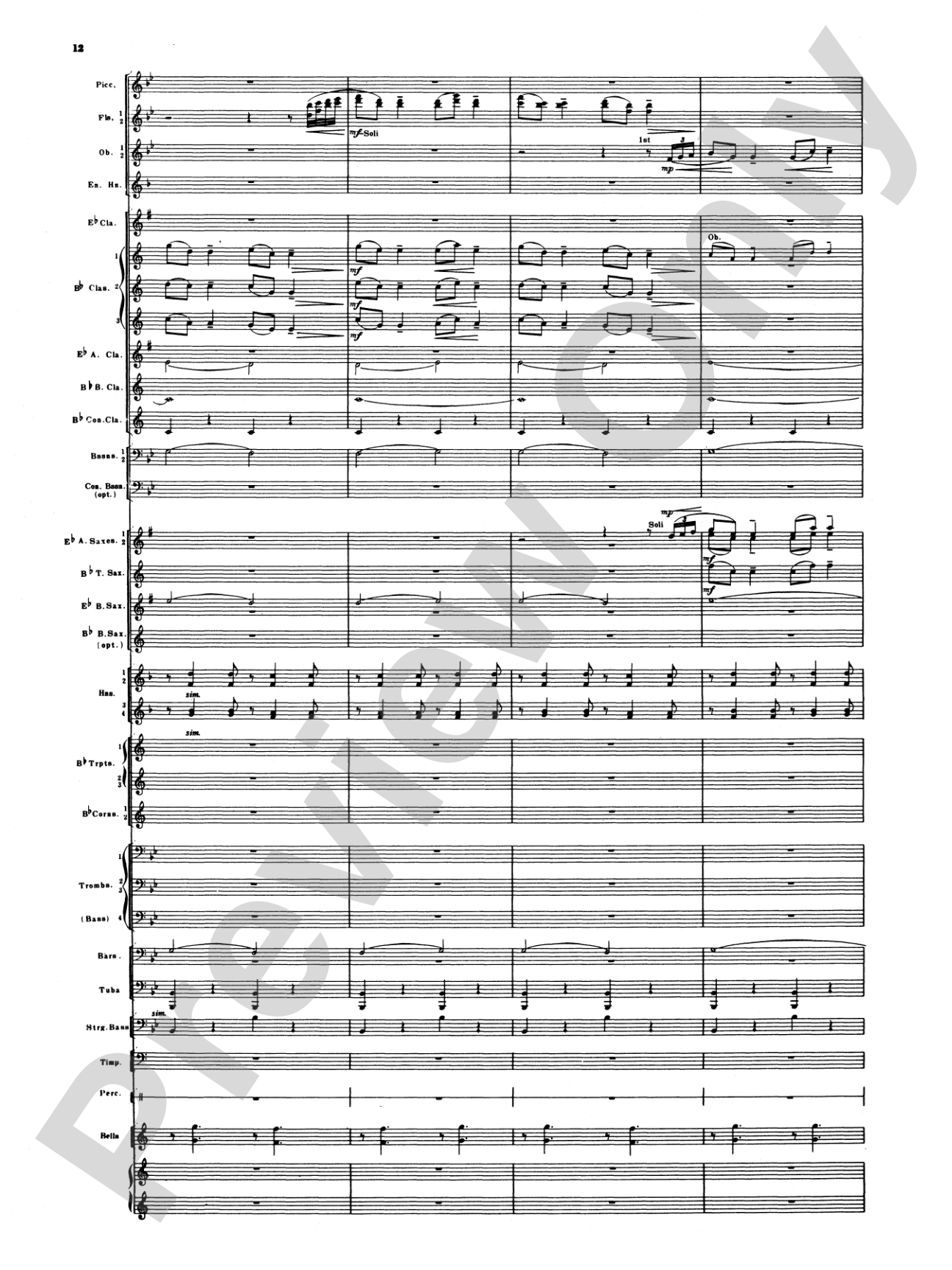 Armenian Dances, Part I: Concert Band Conductor Score & Parts