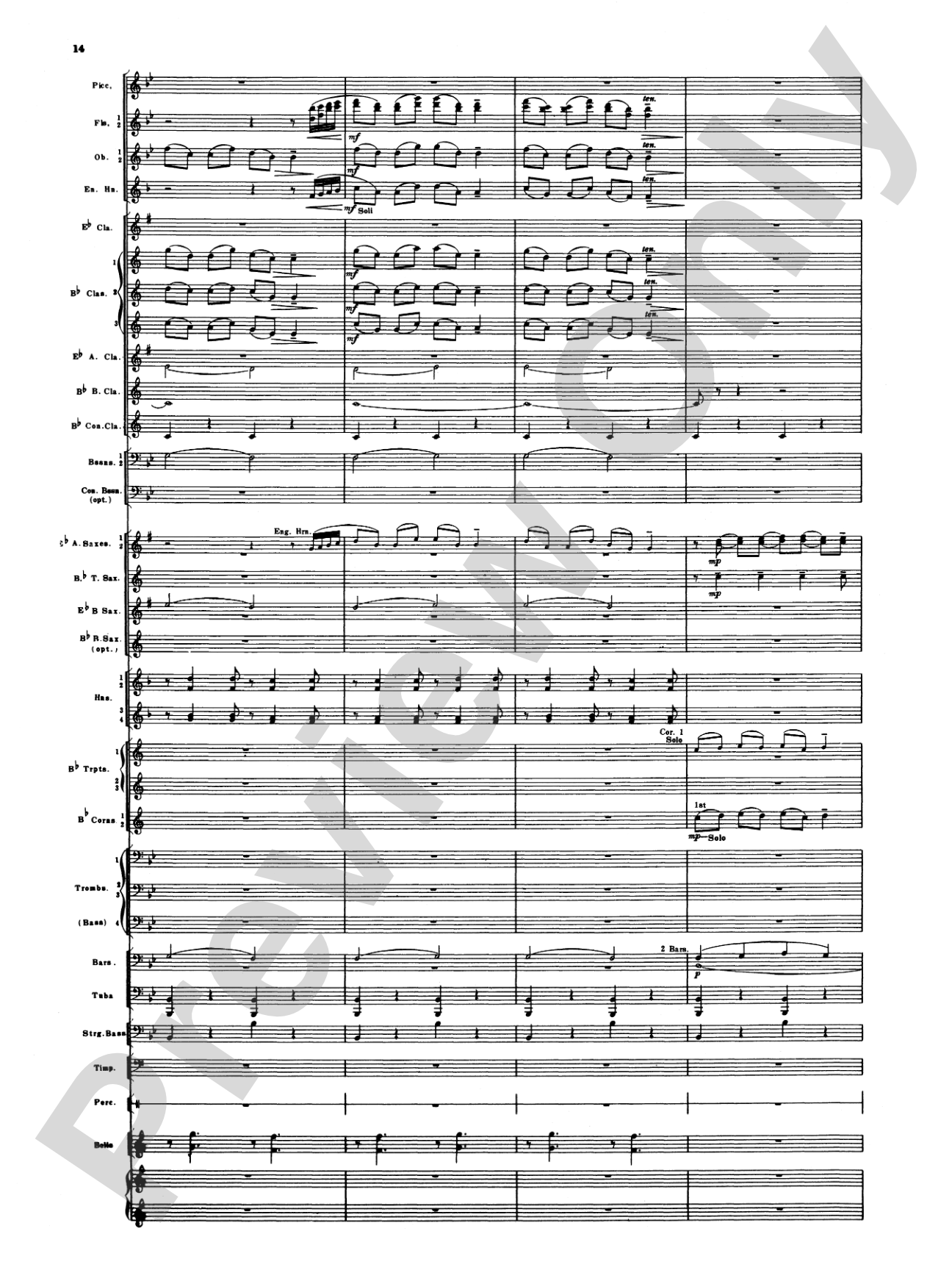 Armenian Dances, Part I: Concert Band Conductor Score & Parts