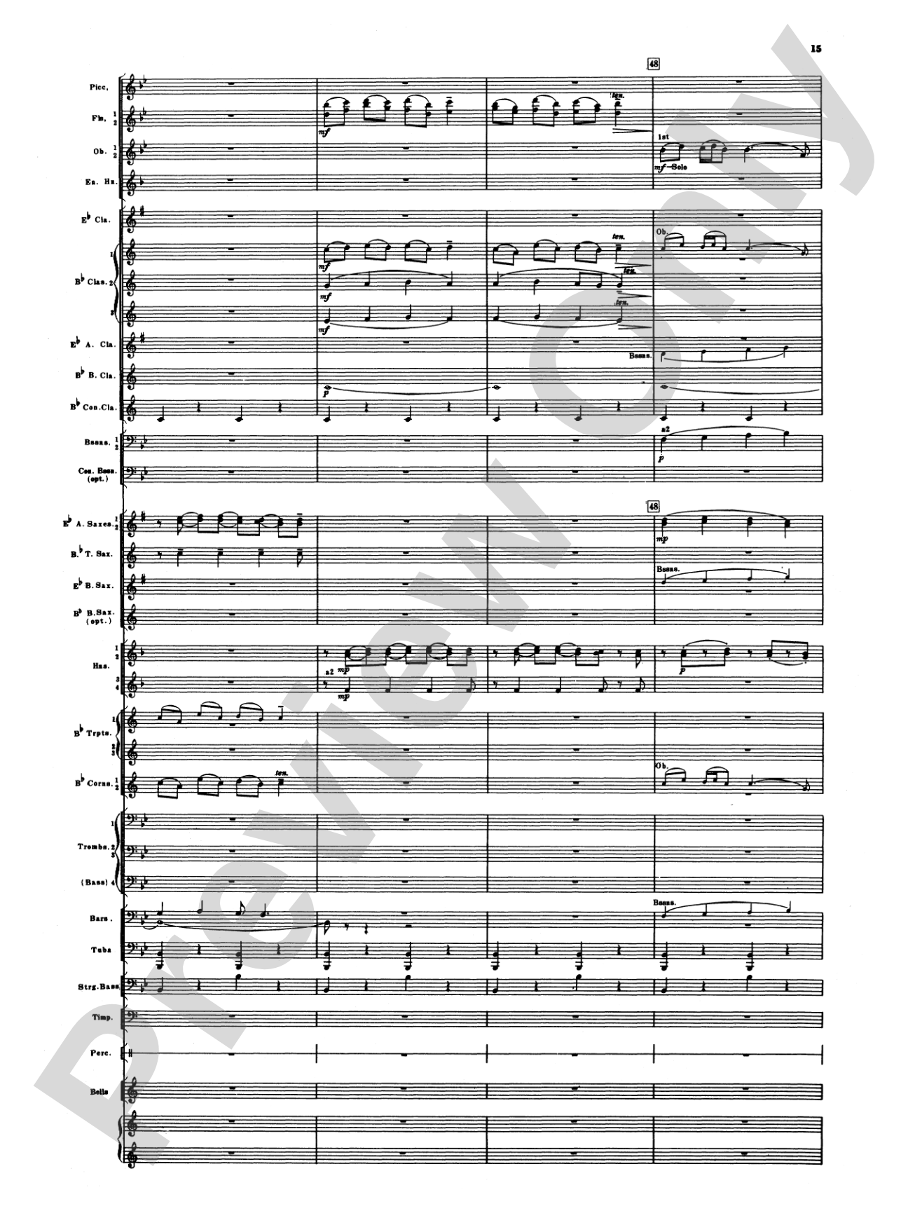 Armenian Dances, Part I: Concert Band Conductor Score & Parts