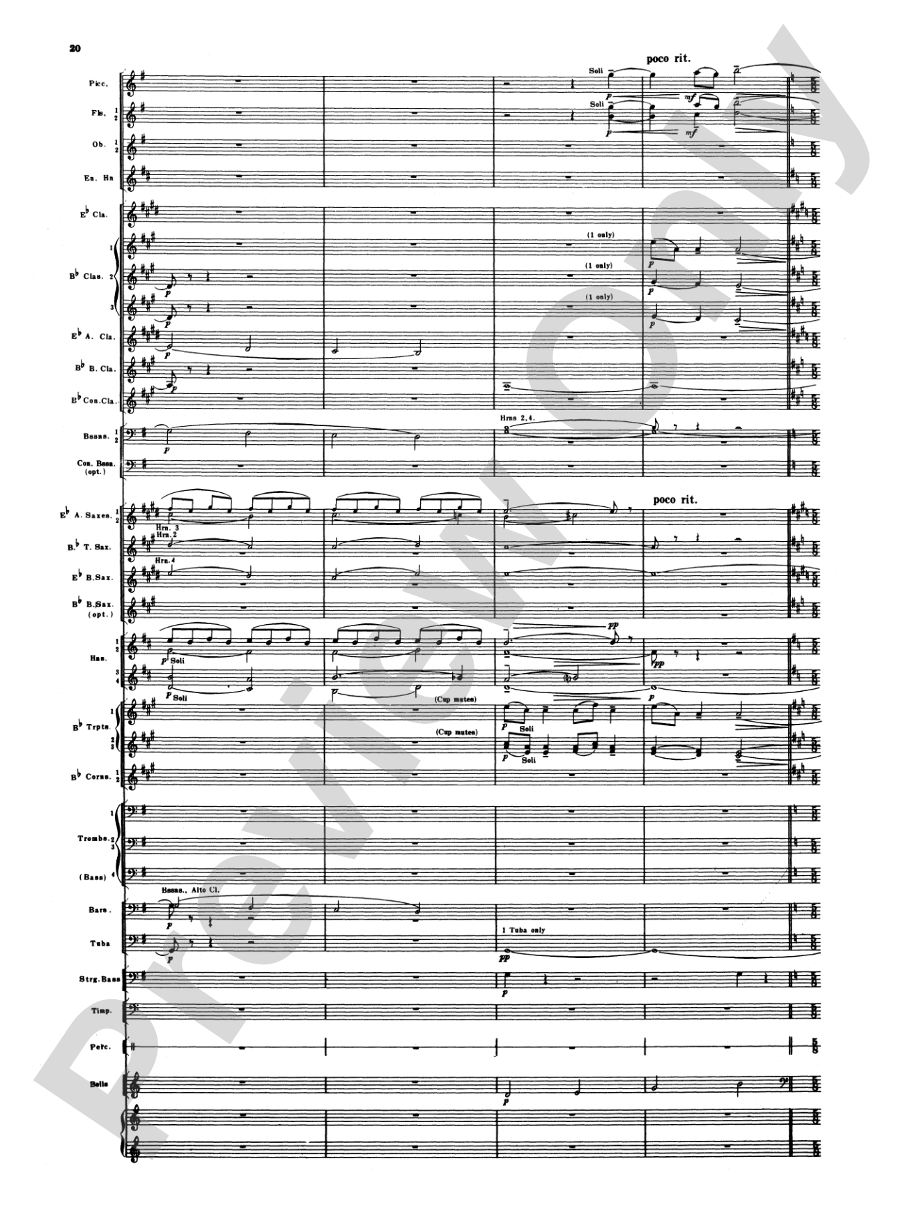 Armenian Dances, Part I: Concert Band Conductor Score & Parts