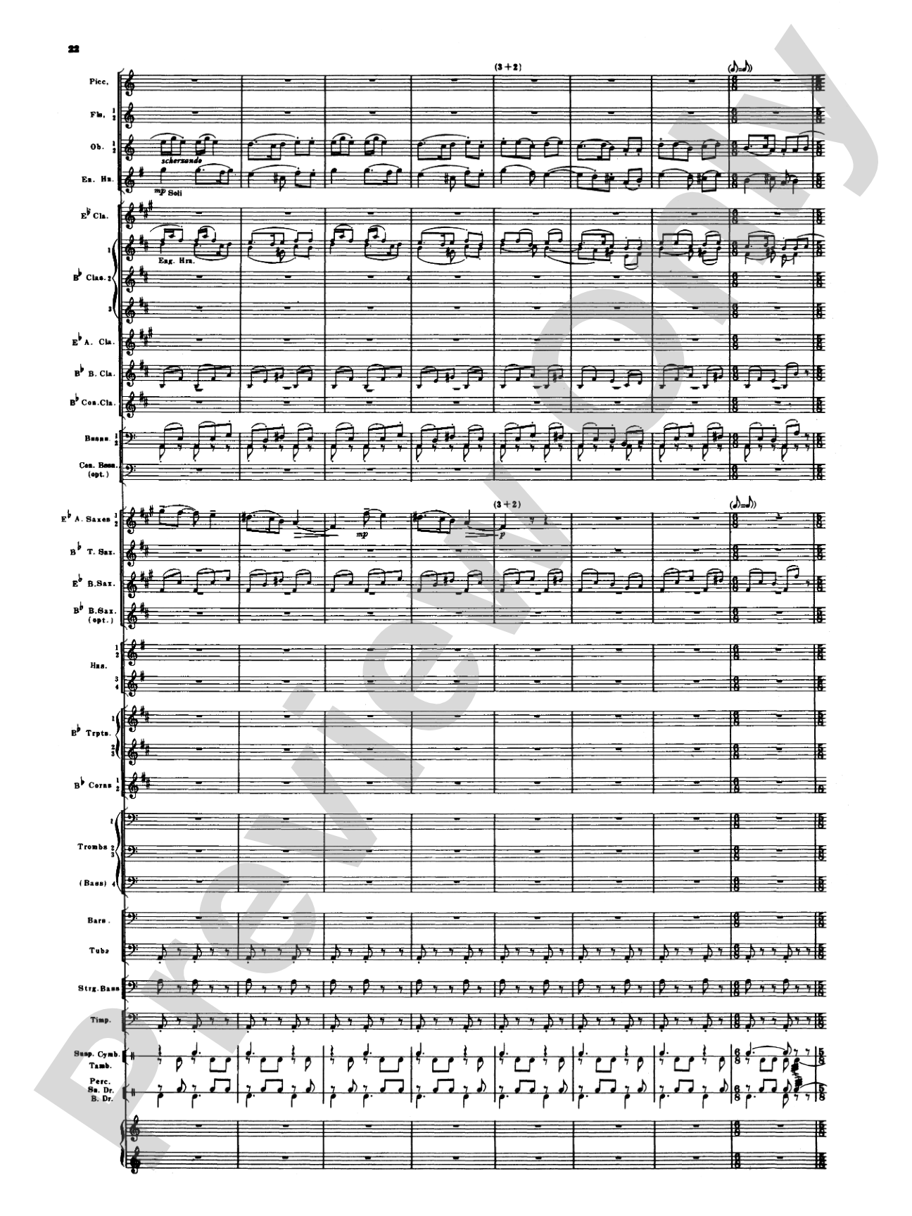 Armenian Dances, Part I: Concert Band Conductor Score & Parts