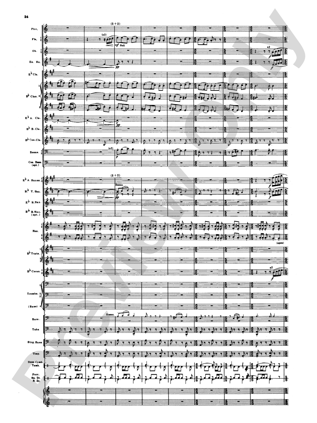 Armenian Dances, Part I: Concert Band Conductor Score & Parts
