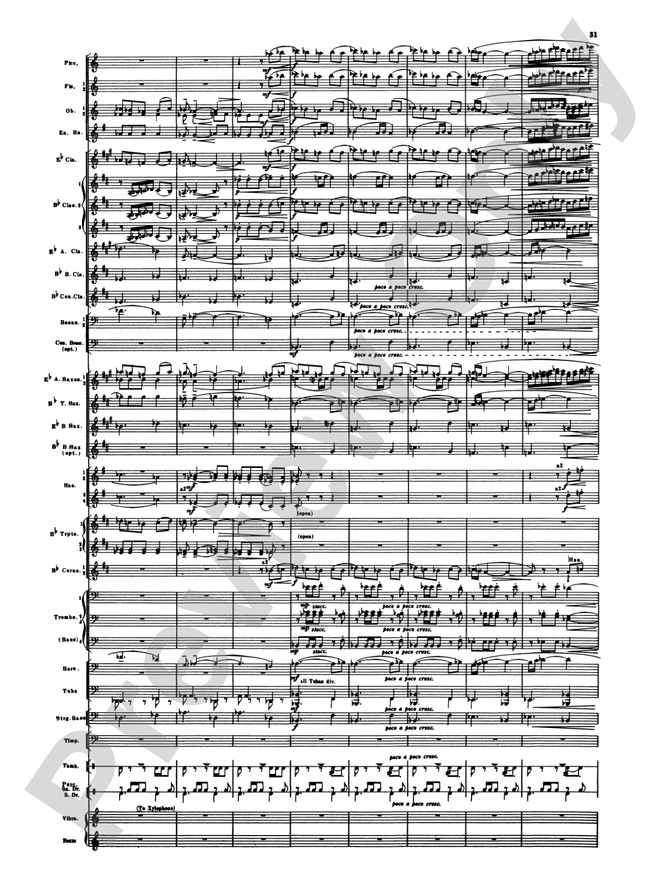 Armenian Dances, Part I: Concert Band Conductor Score & Parts