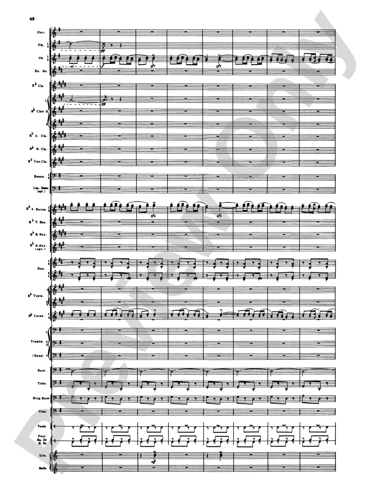 Armenian Dances, Part I: Concert Band Conductor Score & Parts