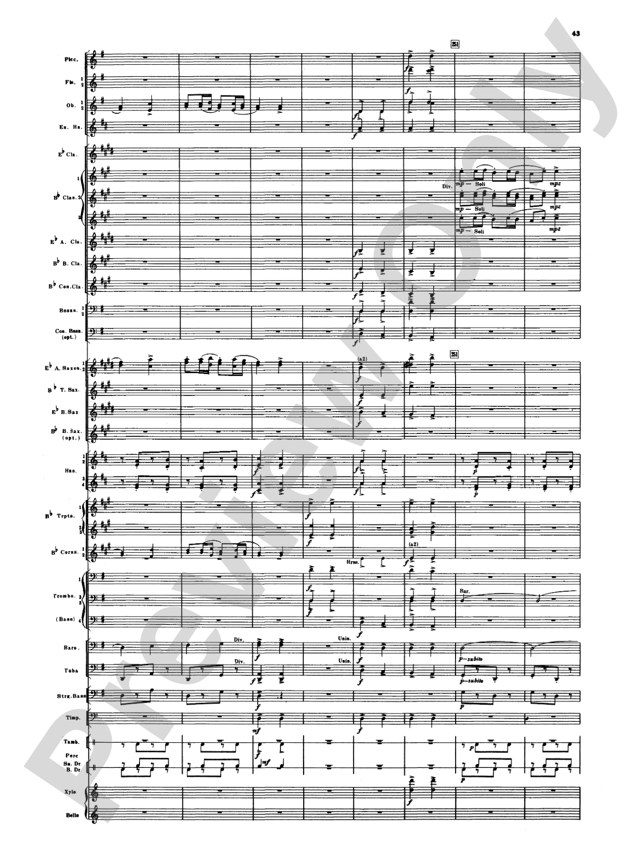Armenian Dances, Part I: Concert Band Conductor Score & Parts