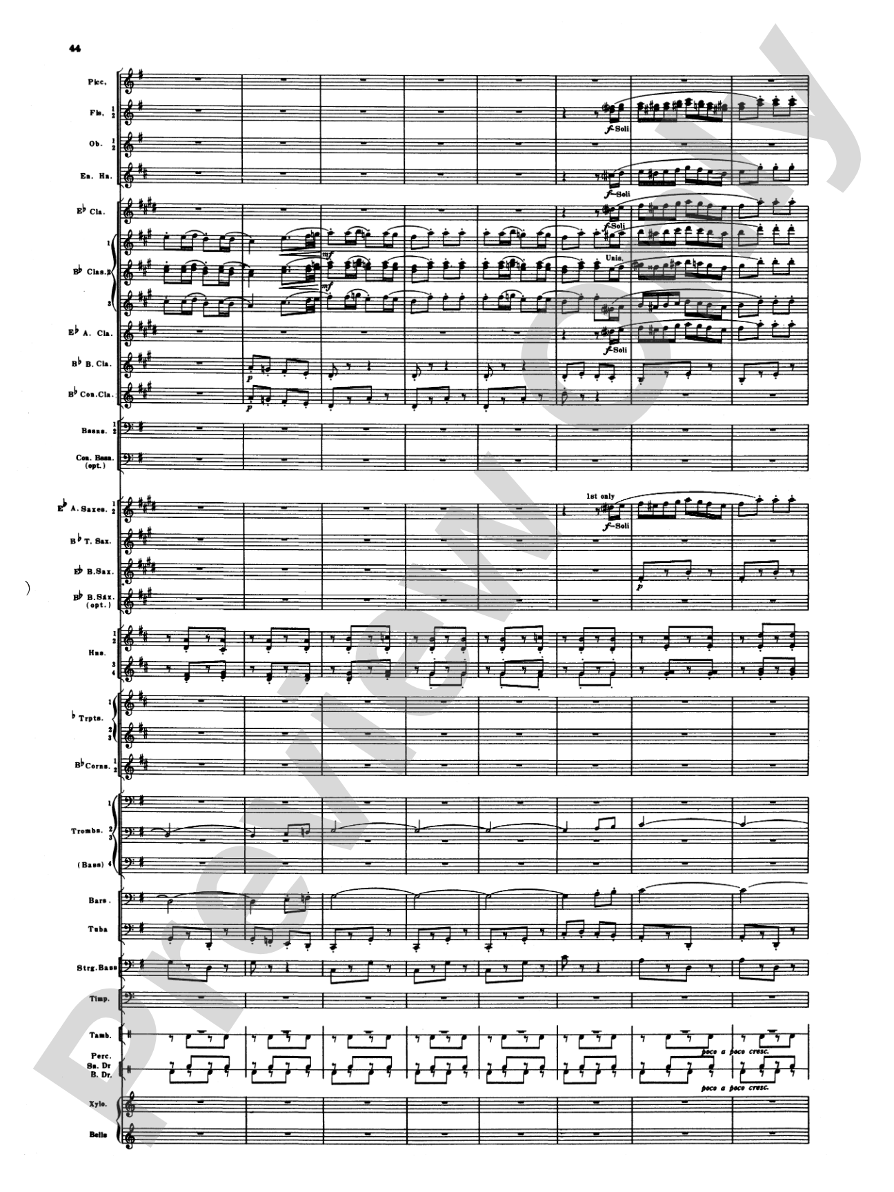 Armenian Dances, Part I: Concert Band Conductor Score & Parts