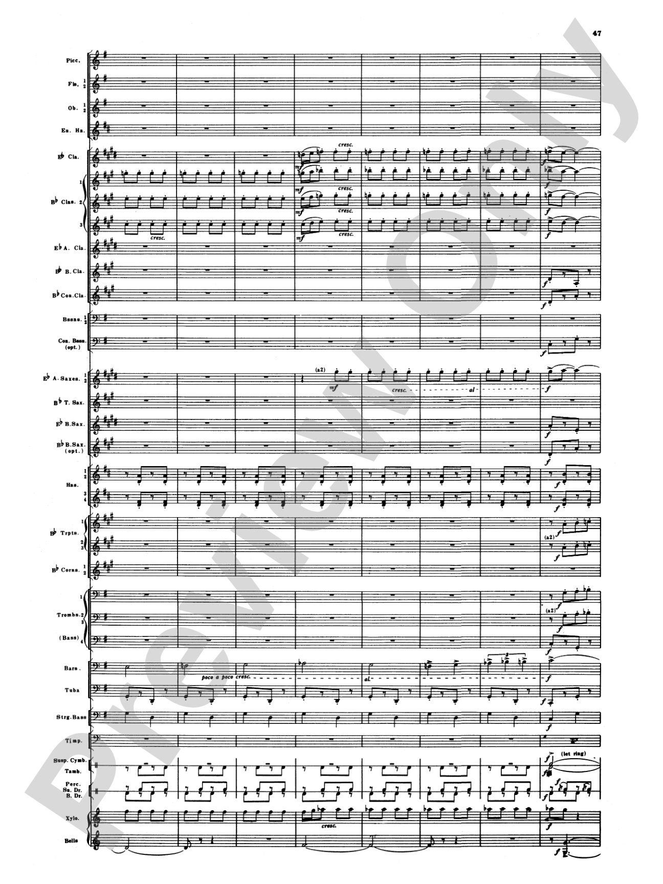 Armenian Dances, Part I: Concert Band Conductor Score & Parts
