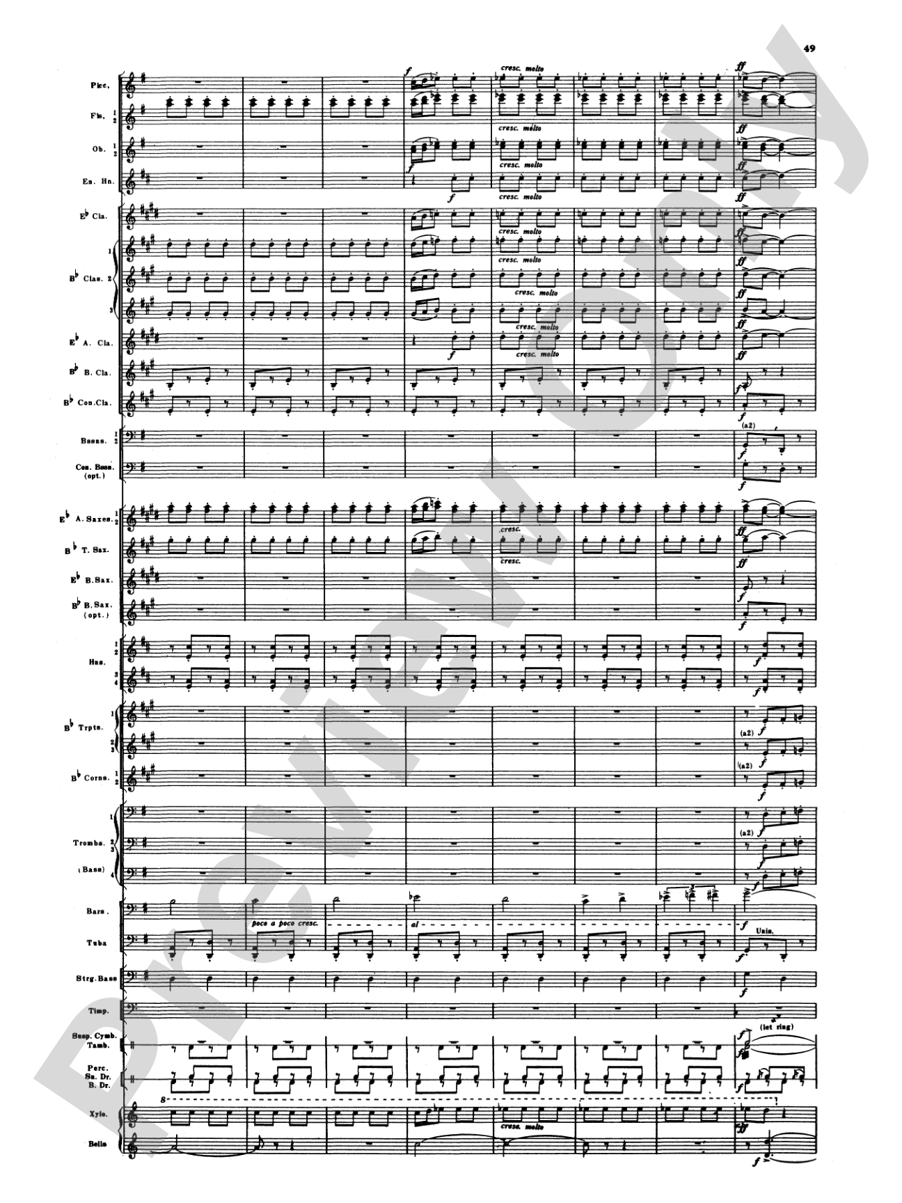 Armenian Dances, Part I: Concert Band Conductor Score & Parts